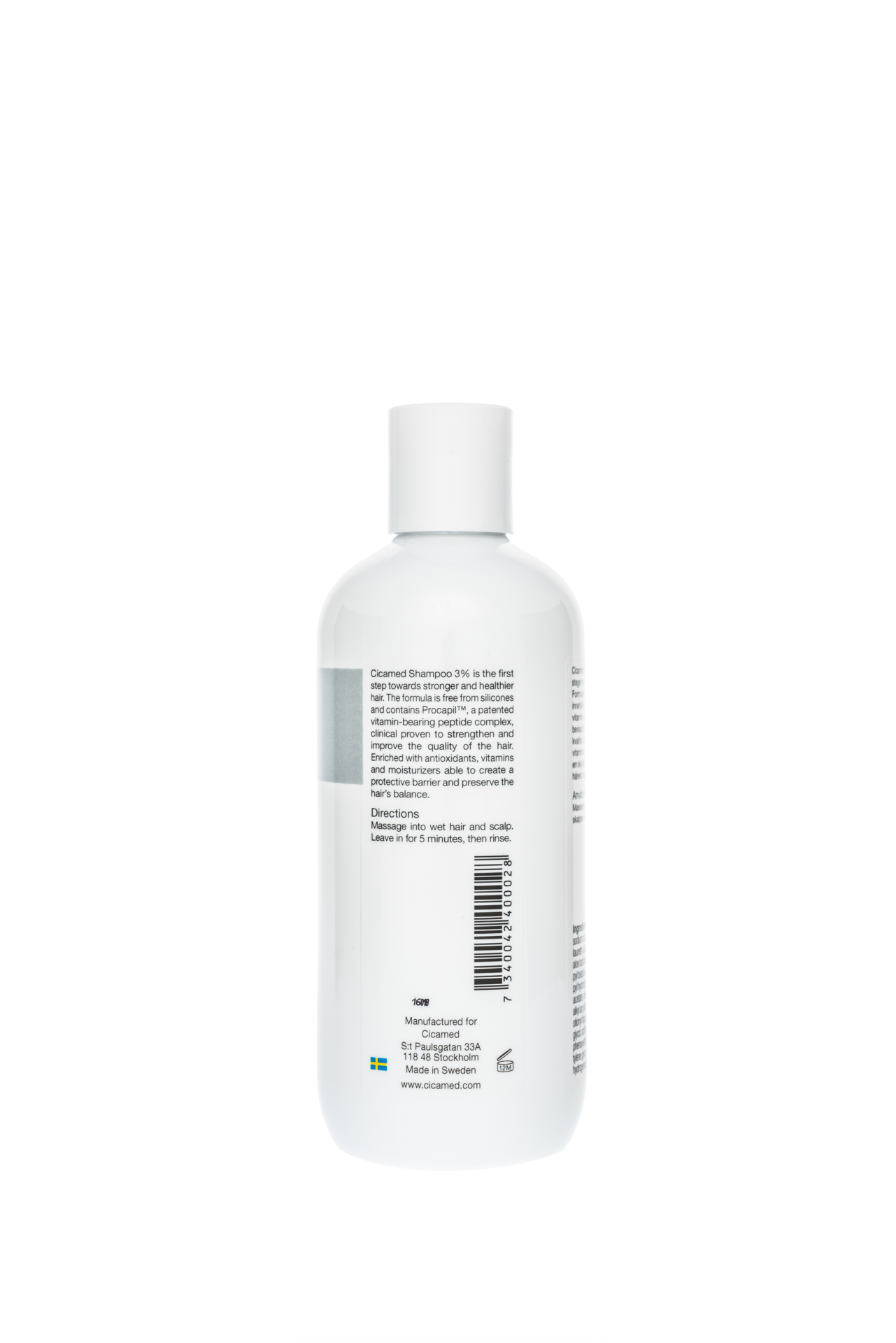 Cicamed Medical Science HLT Shampoo 3% 300 ml