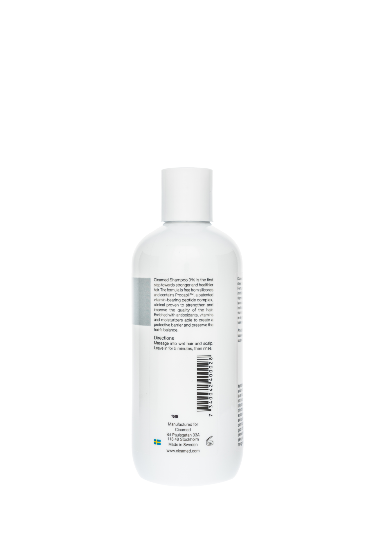 Cicamed Medical Science HLT Shampoo 3% 300 ml