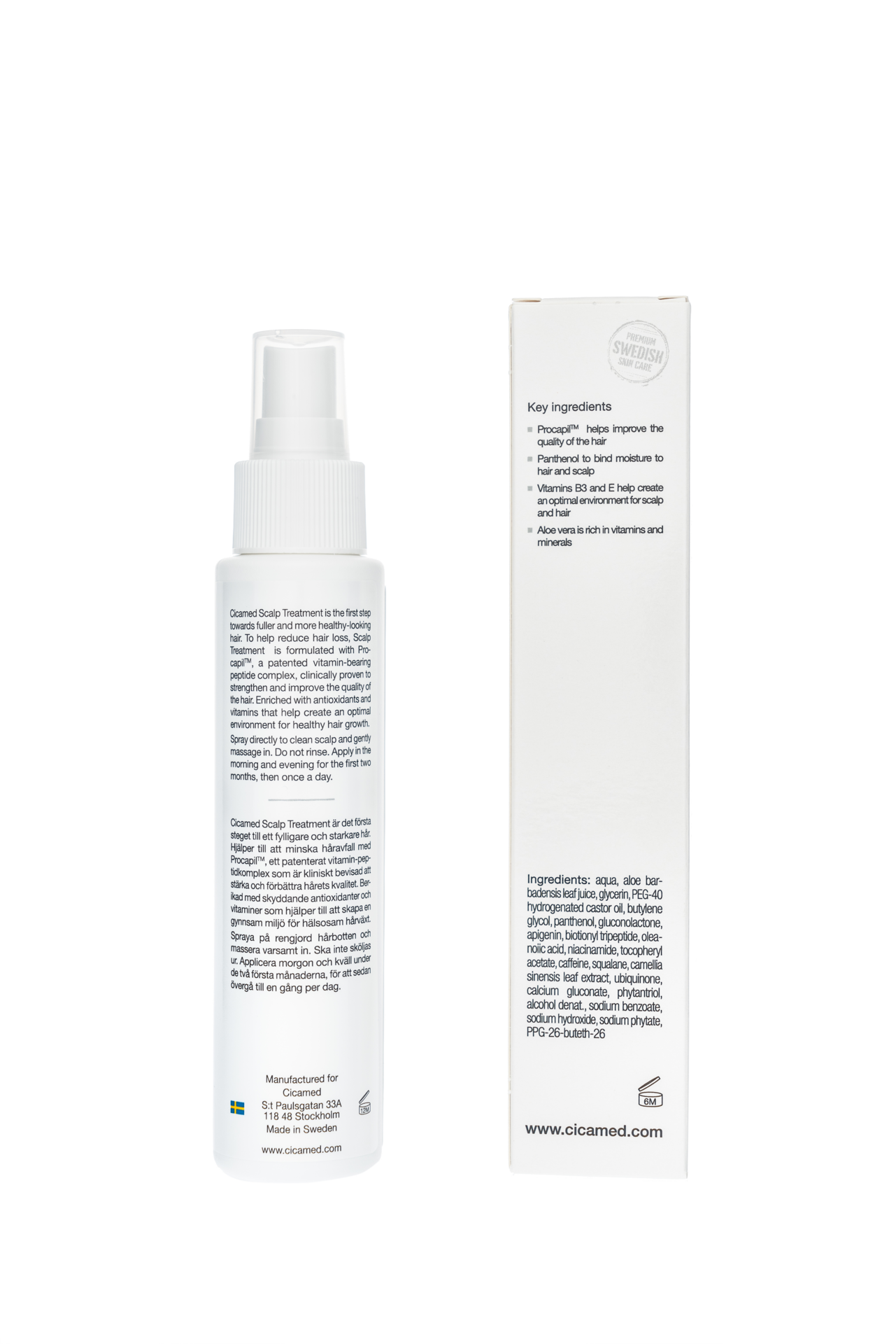 Cicamed Medical Science HLT Scalp Treatment Spray 100 ml