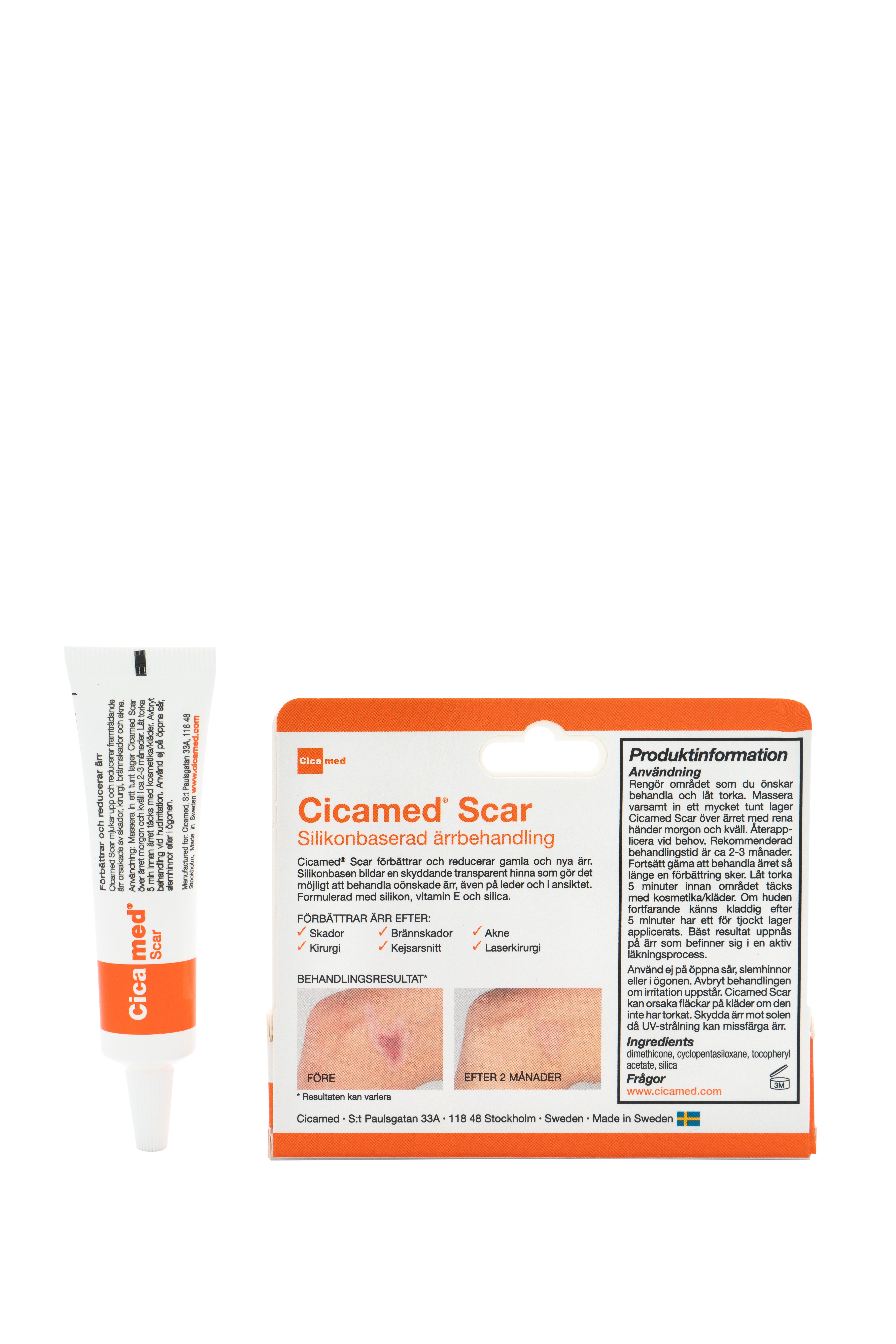 Cicamed Scar Silikonbaserad Ärrbehandling 15 g