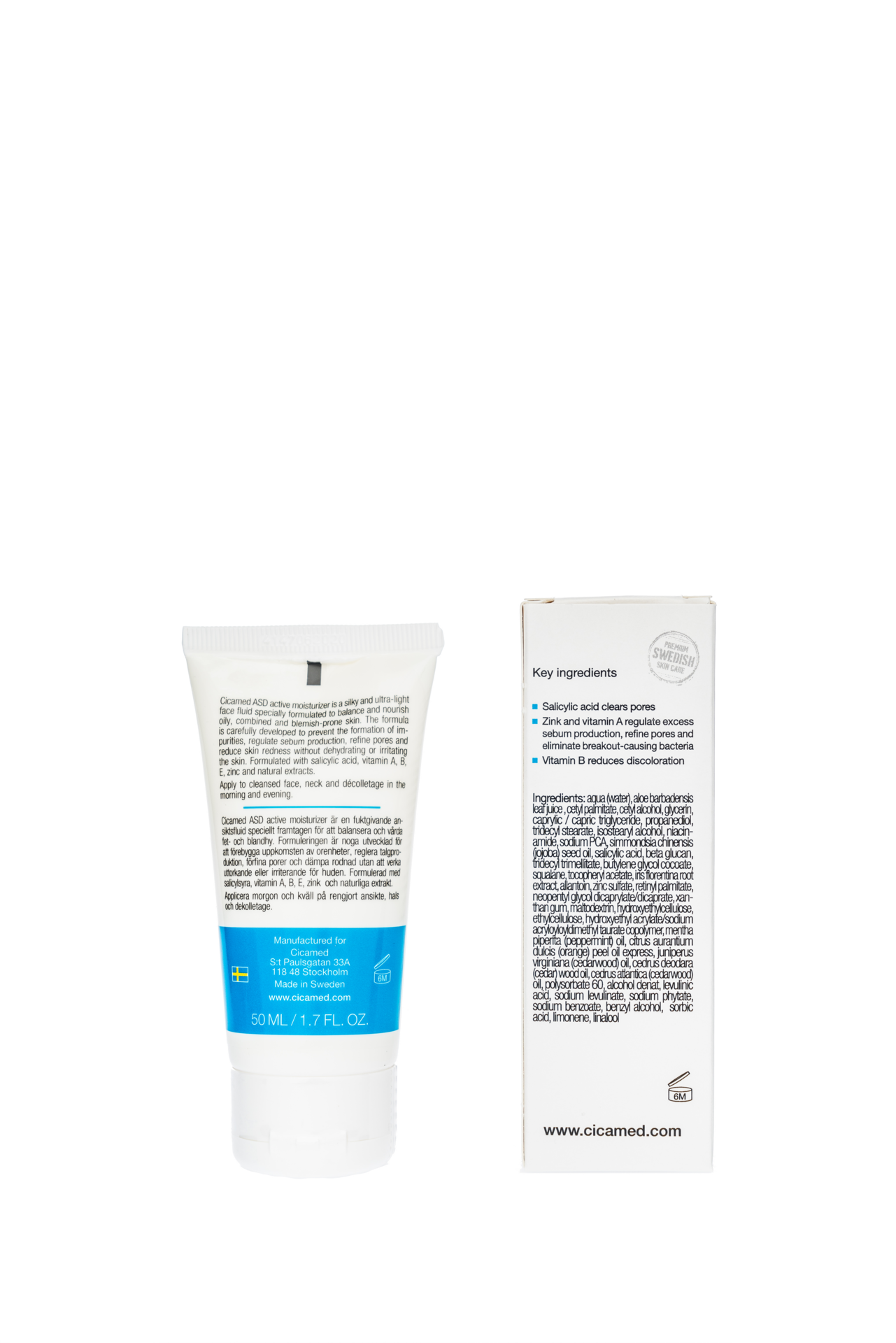 Cicamed Medical Science ASD Active Moisturizer 50 ml