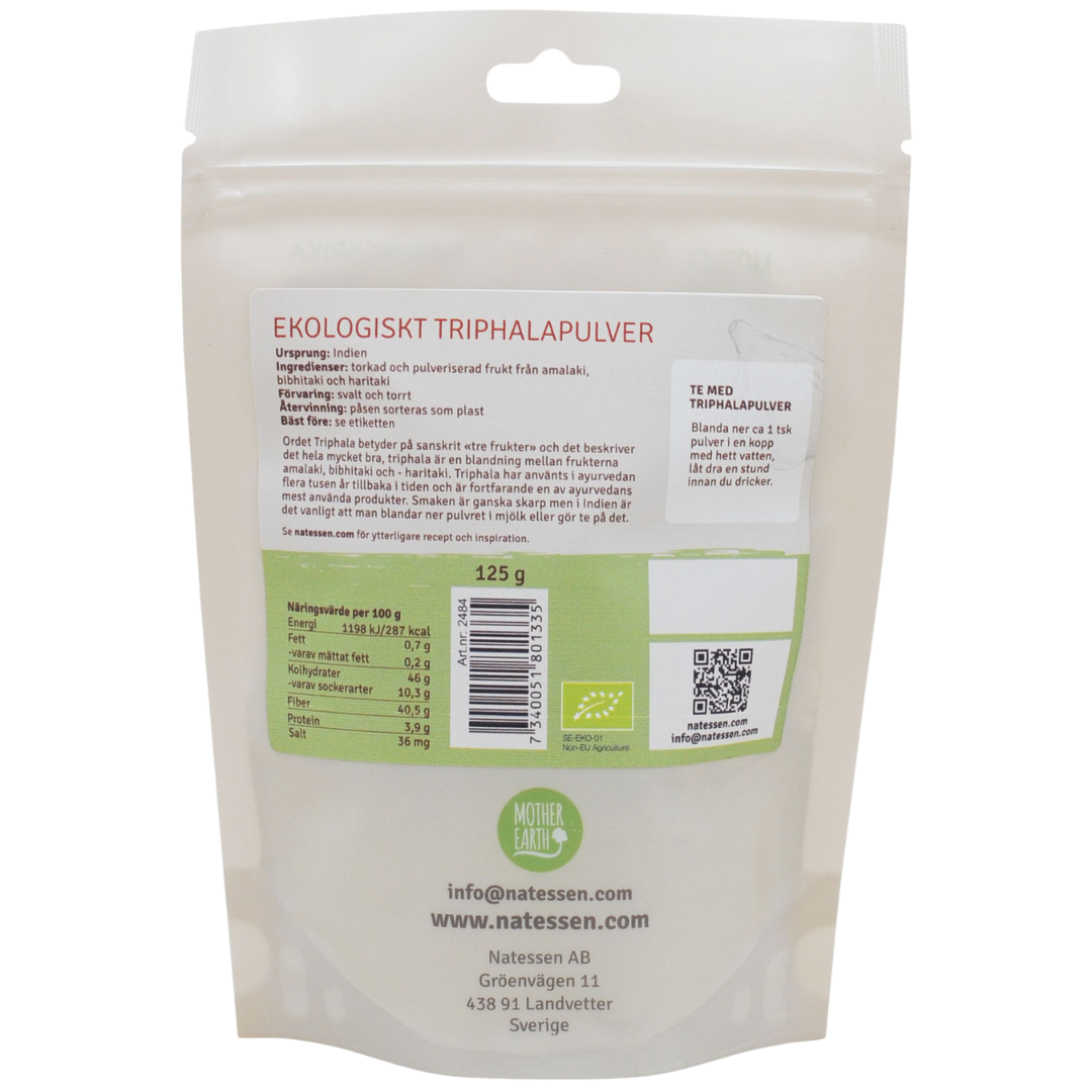 Mother Earth Triphalapulver EKO 125g