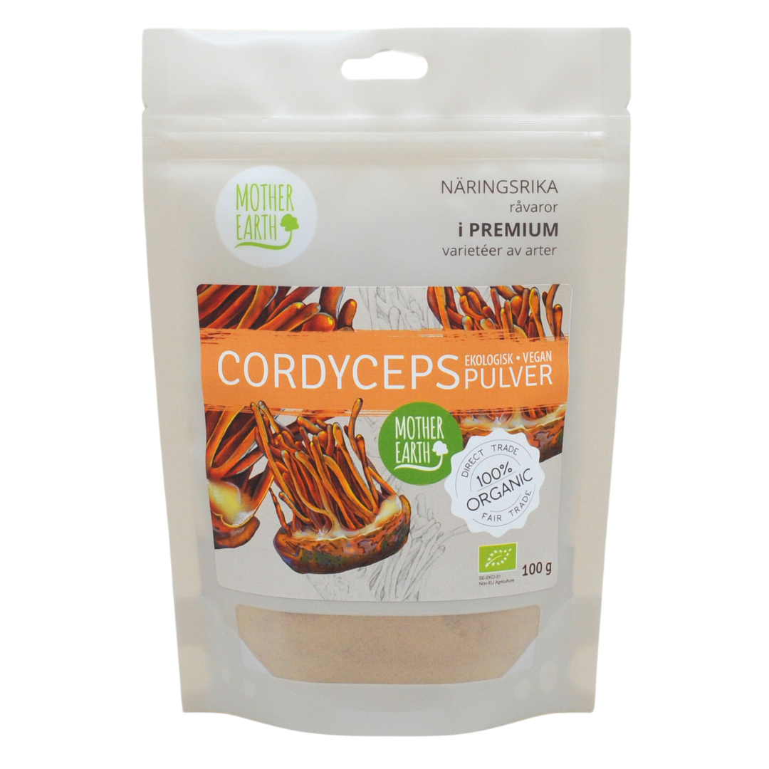 Mother Earth Cordycepspulver EKO 100g