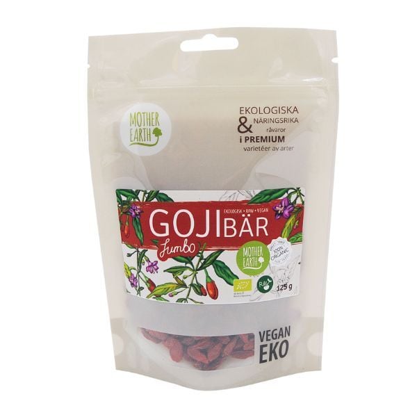 Mother Earth Gojibär Jumbo Premium EKO 125g