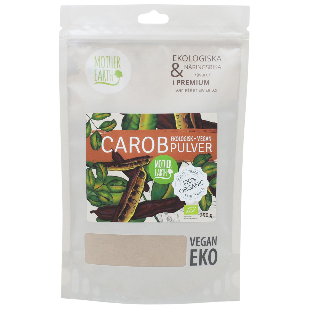 Mother Earth Carobpulver EKO 250g