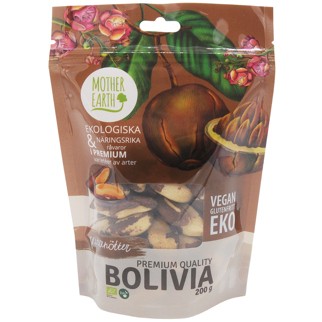 Mother Earth Paranötter Premium RAW & EKO 200g