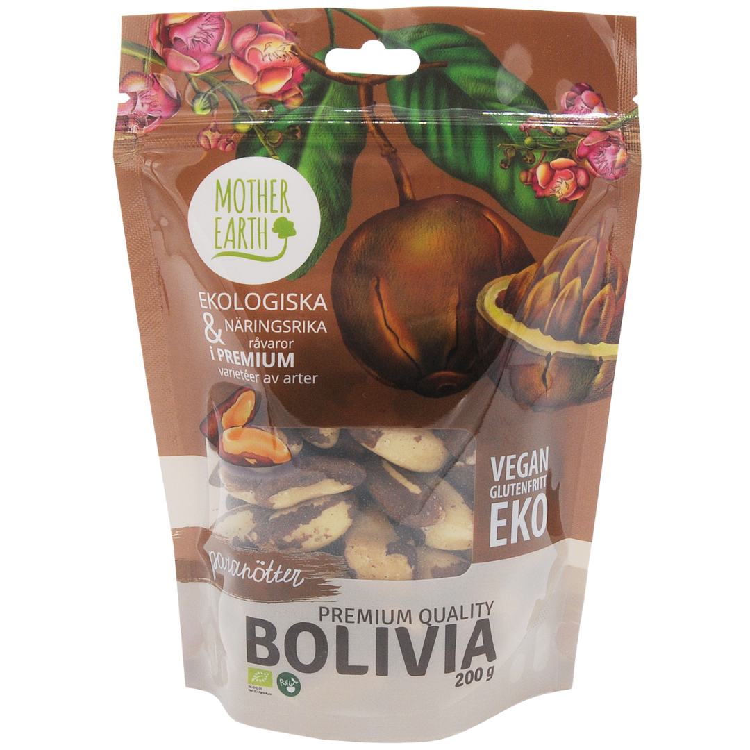 Mother Earth Paranötter Premium RAW & EKO 200g