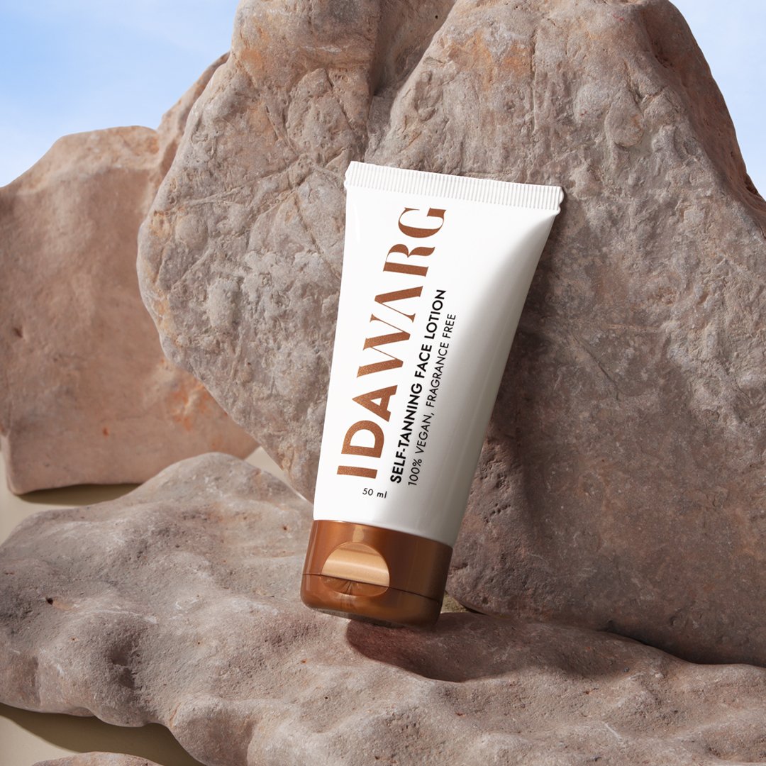 Ida Warg Beauty Self-Tanning Face Lotion Brun Utan Sol 50 ml