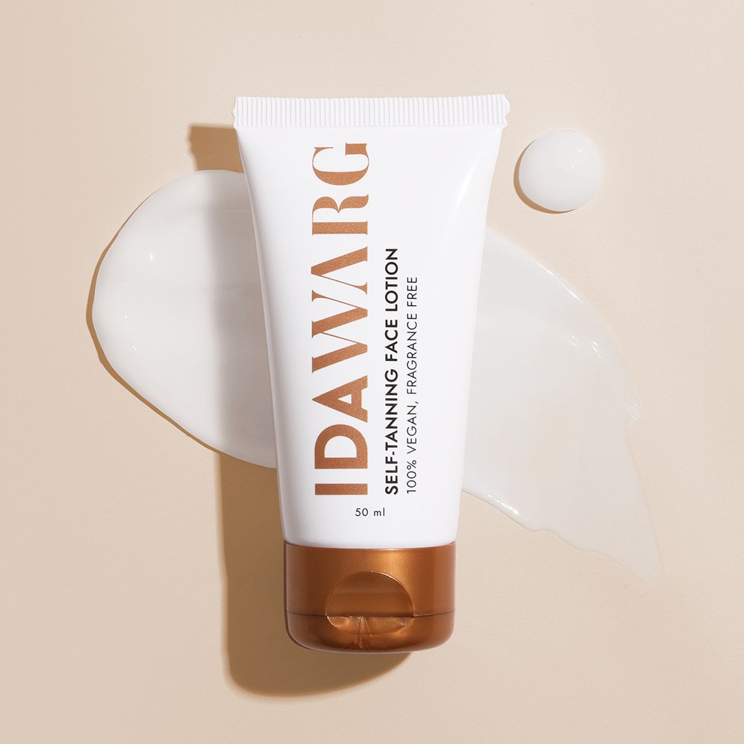 Ida Warg Beauty Self-Tanning Face Lotion Brun Utan Sol 50 ml