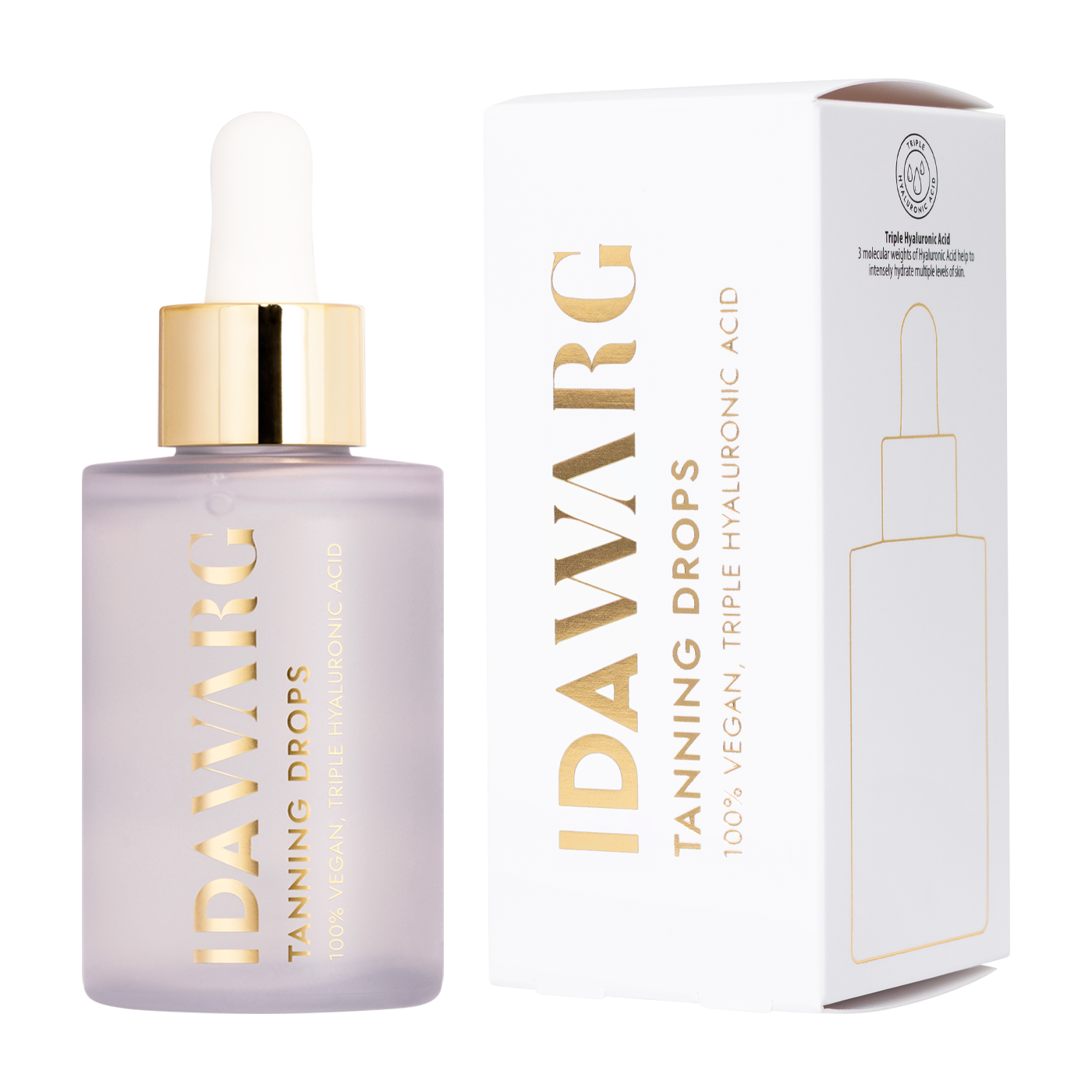 Ida Warg Beauty Tanning Drops Brun Utan Sol 45 ml
