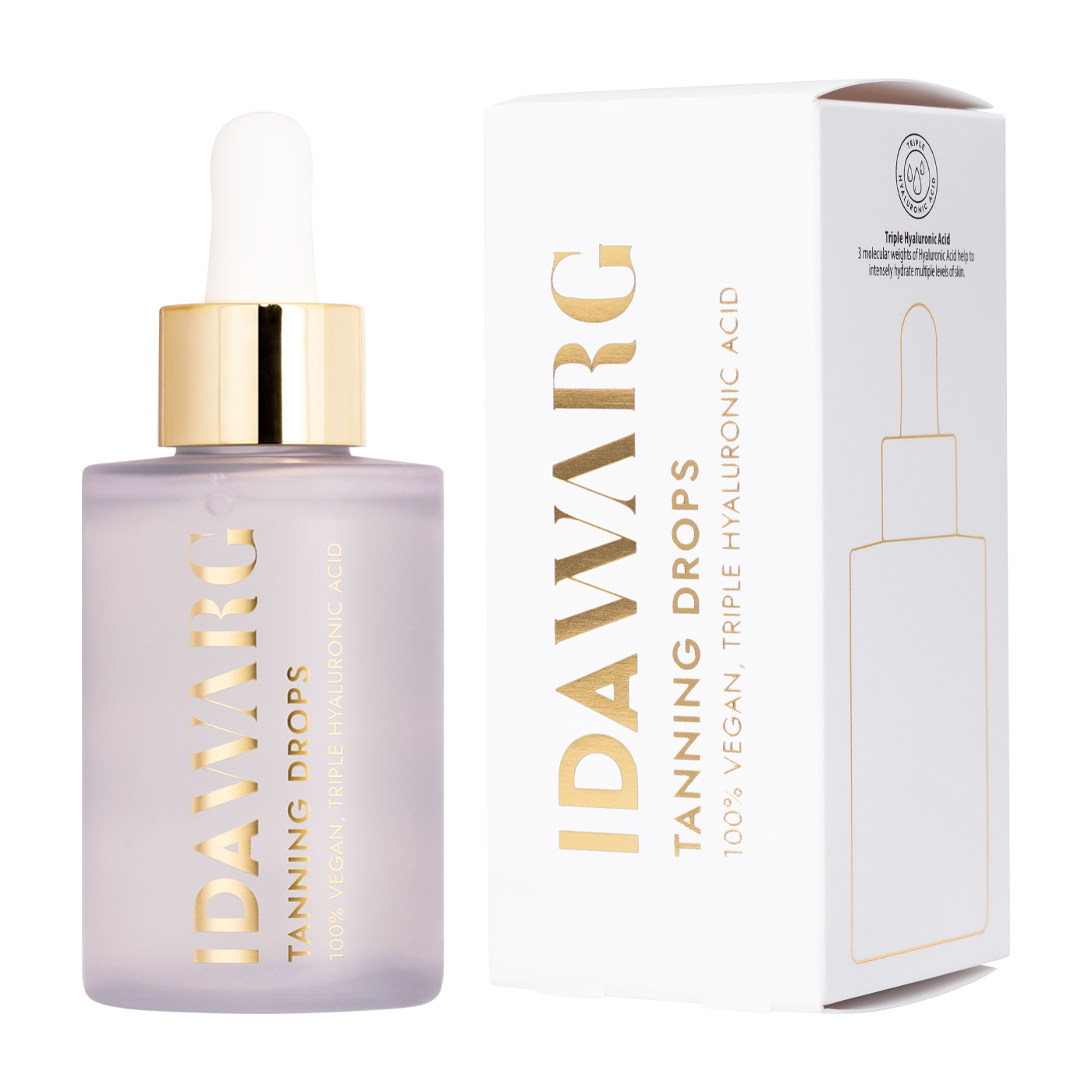Ida Warg Beauty Tanning Drops Brun Utan Sol 45 ml