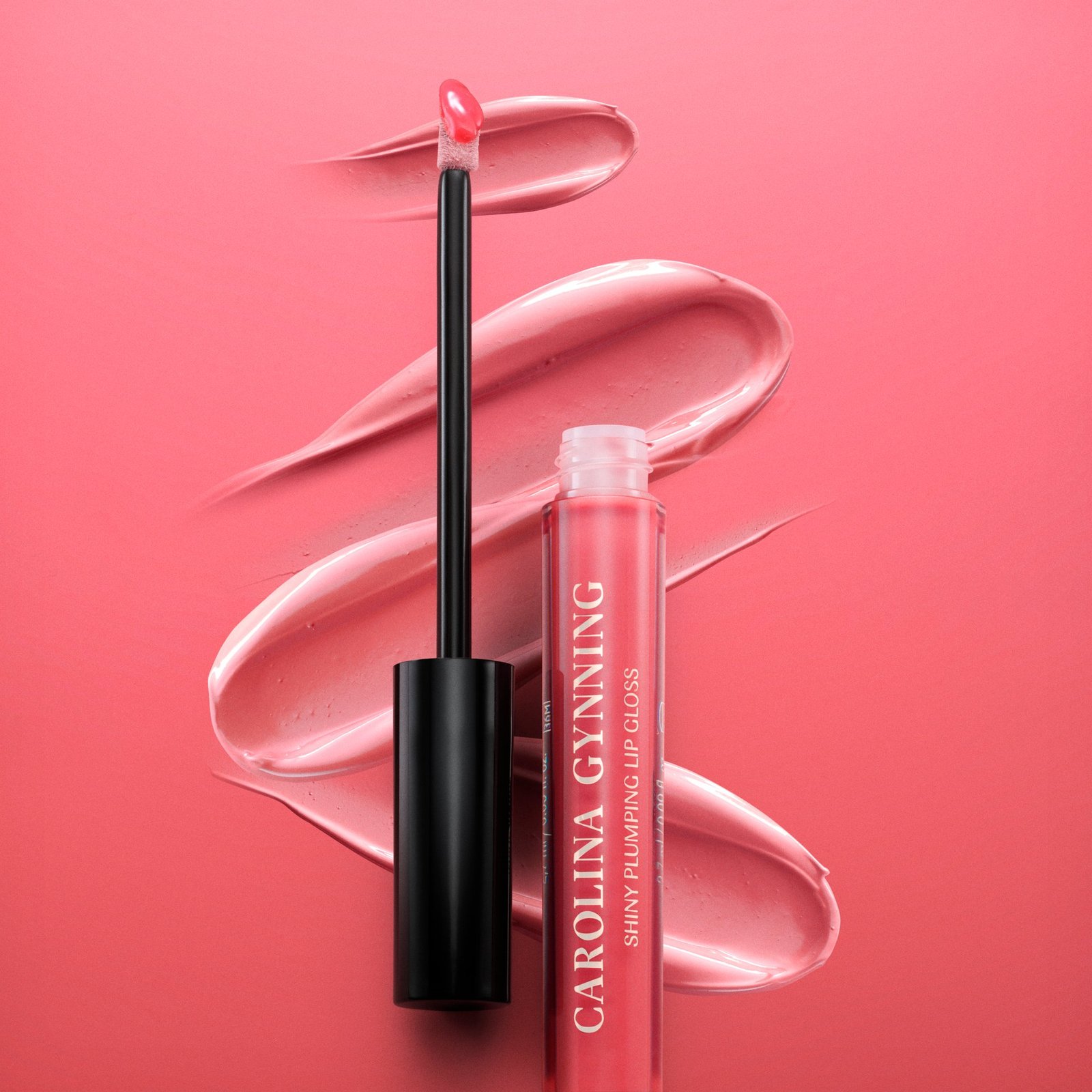 Gynning Beauty Shiny Plumping Lip Gloss Coral Carma