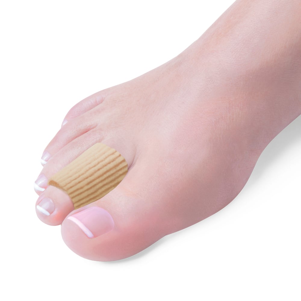 Tåskydd med gel-klädd insida