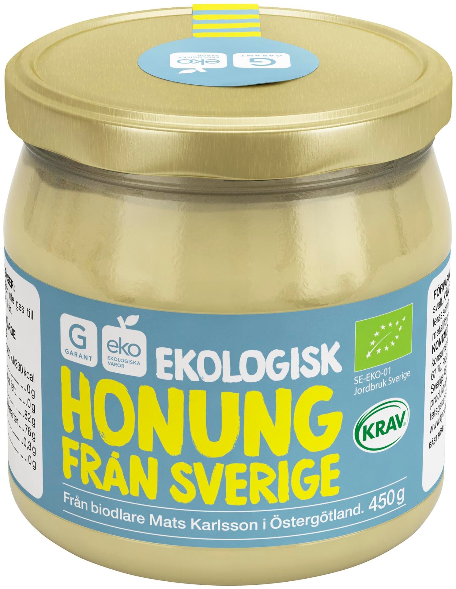 Garant Svensk Honung Eko 450 g