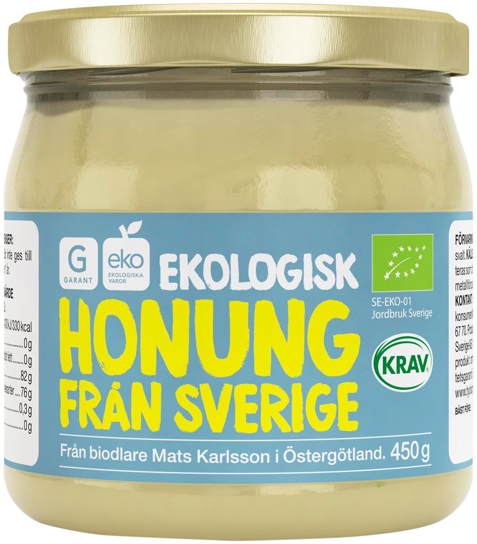 Garant Svensk Honung Eko 450 g