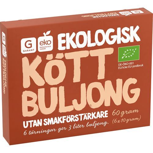 Garant Eko Kött buljong 60 g