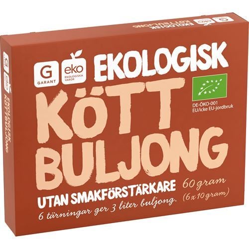 Garant Eko Kött buljong 60 g