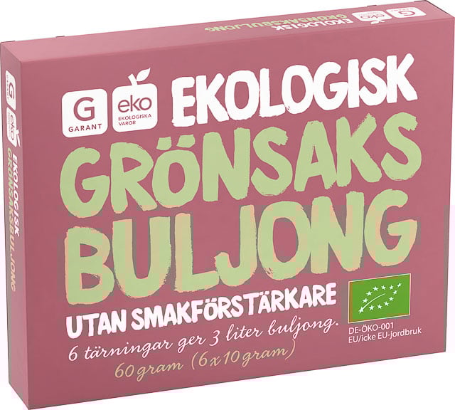 Garant Eko Grönsaksbuljong 60g