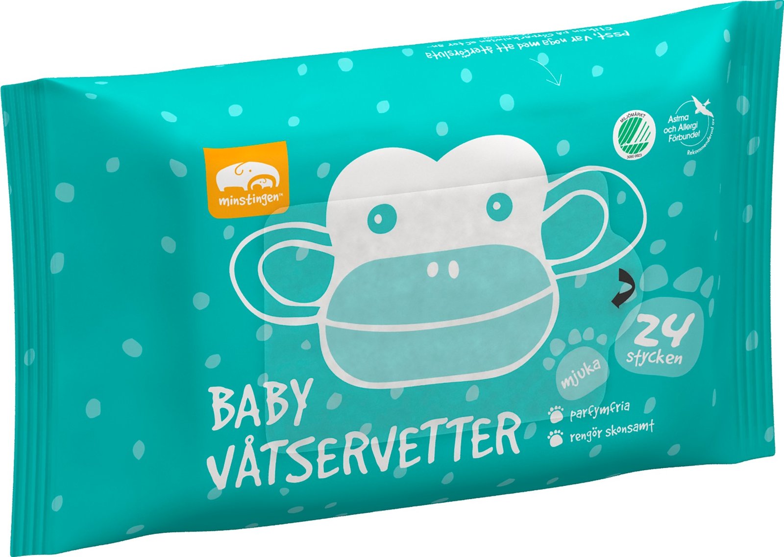 Minstingen Babyvåtservetter 24 st