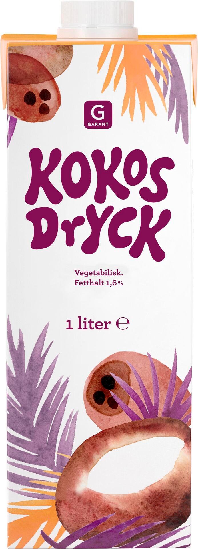 Garant Kokosdryck 1 liter