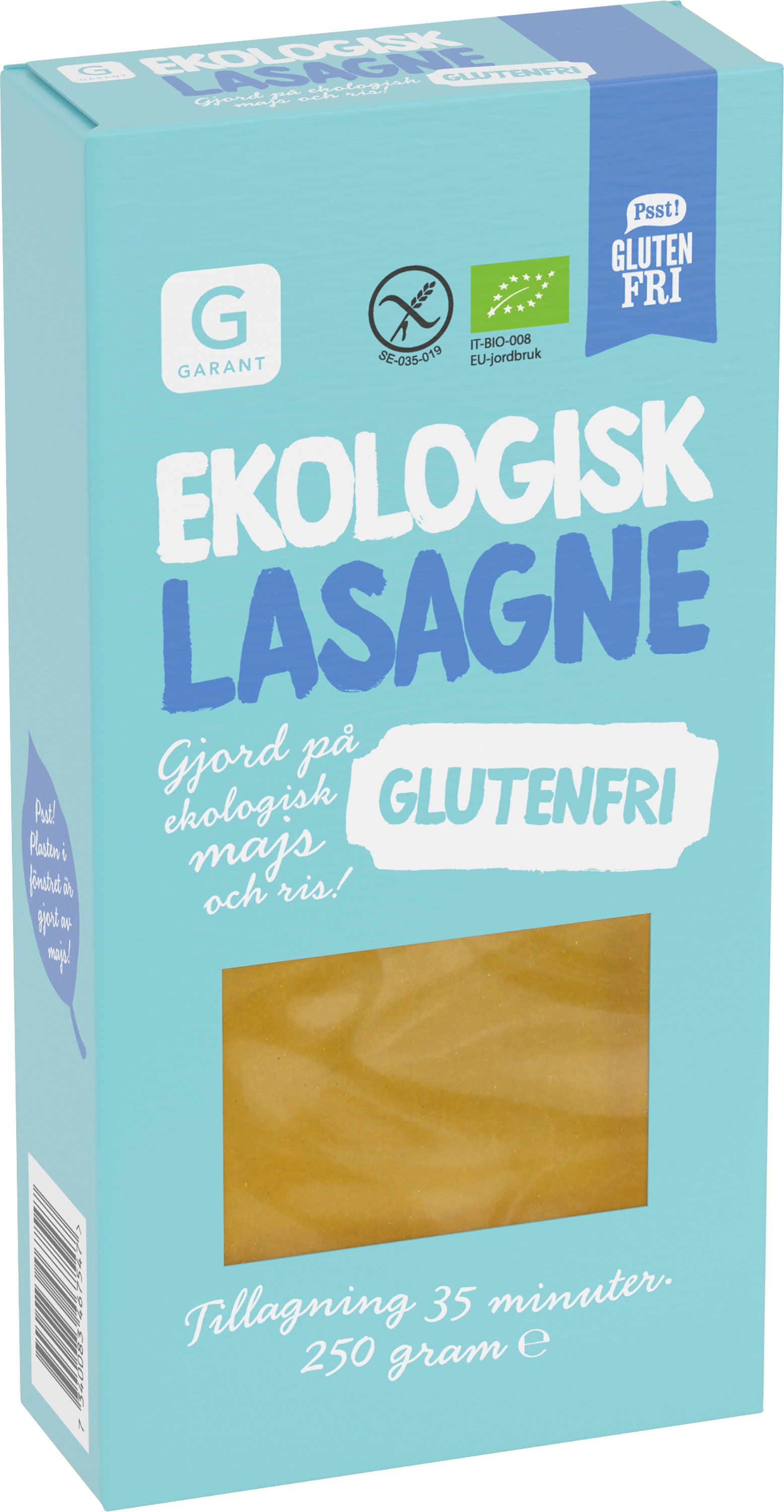 Garant Eko Glutenfri Lasagne Eko 250 g
