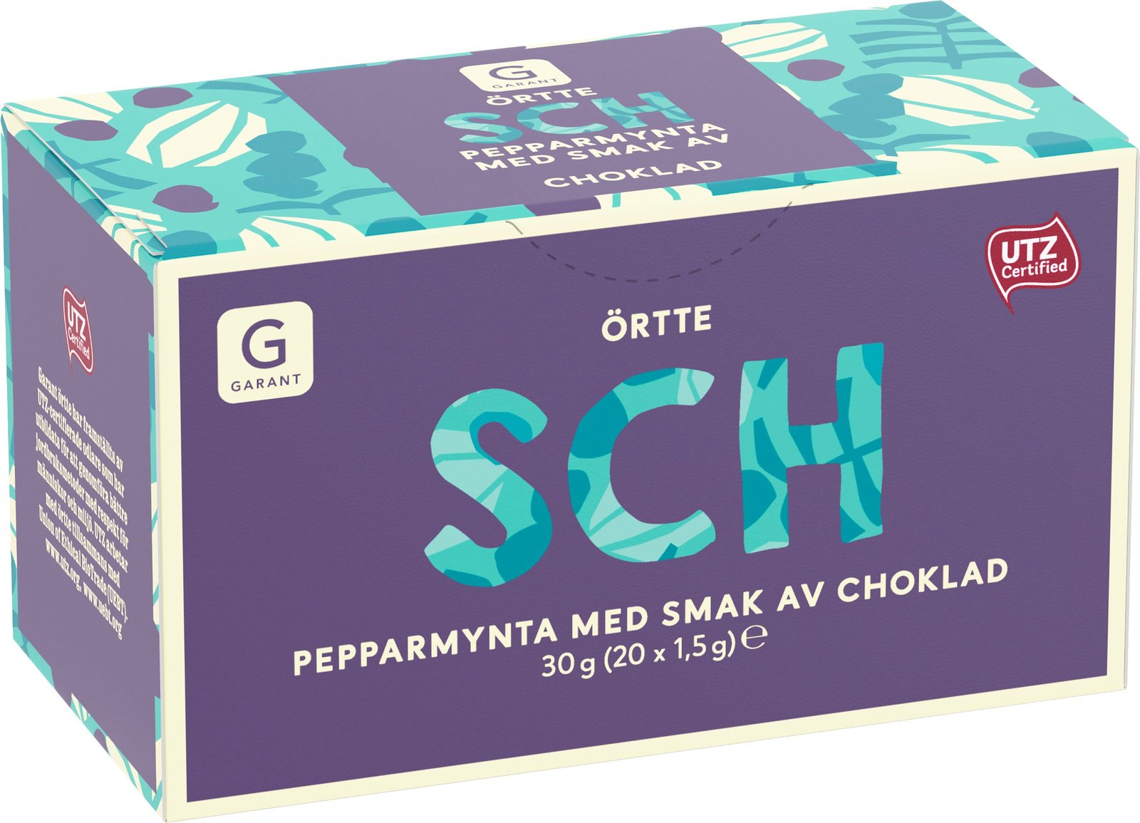 Garant Örtte Mint & Choklad 30 g