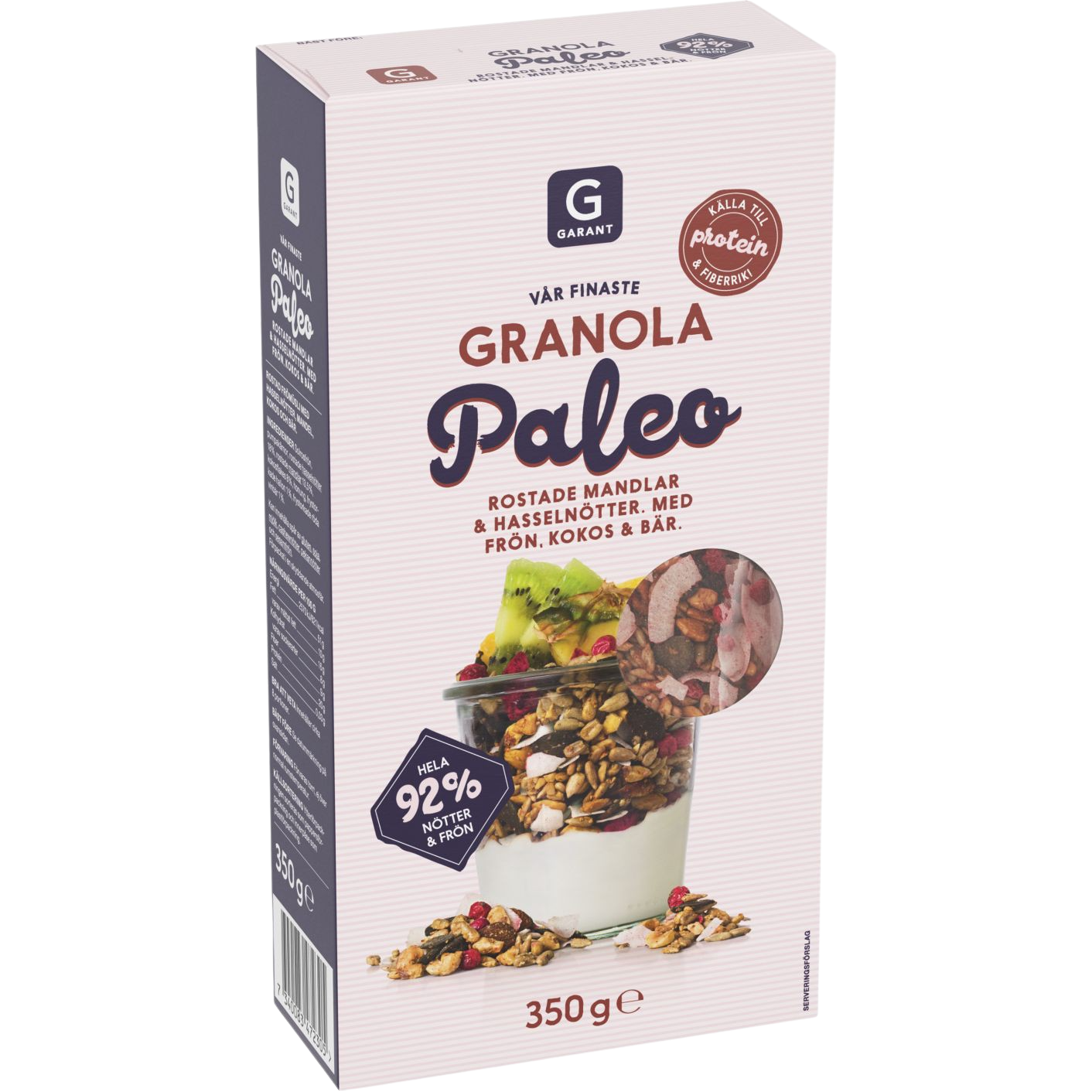 Garant Granola Paleo Röda Bär 350g