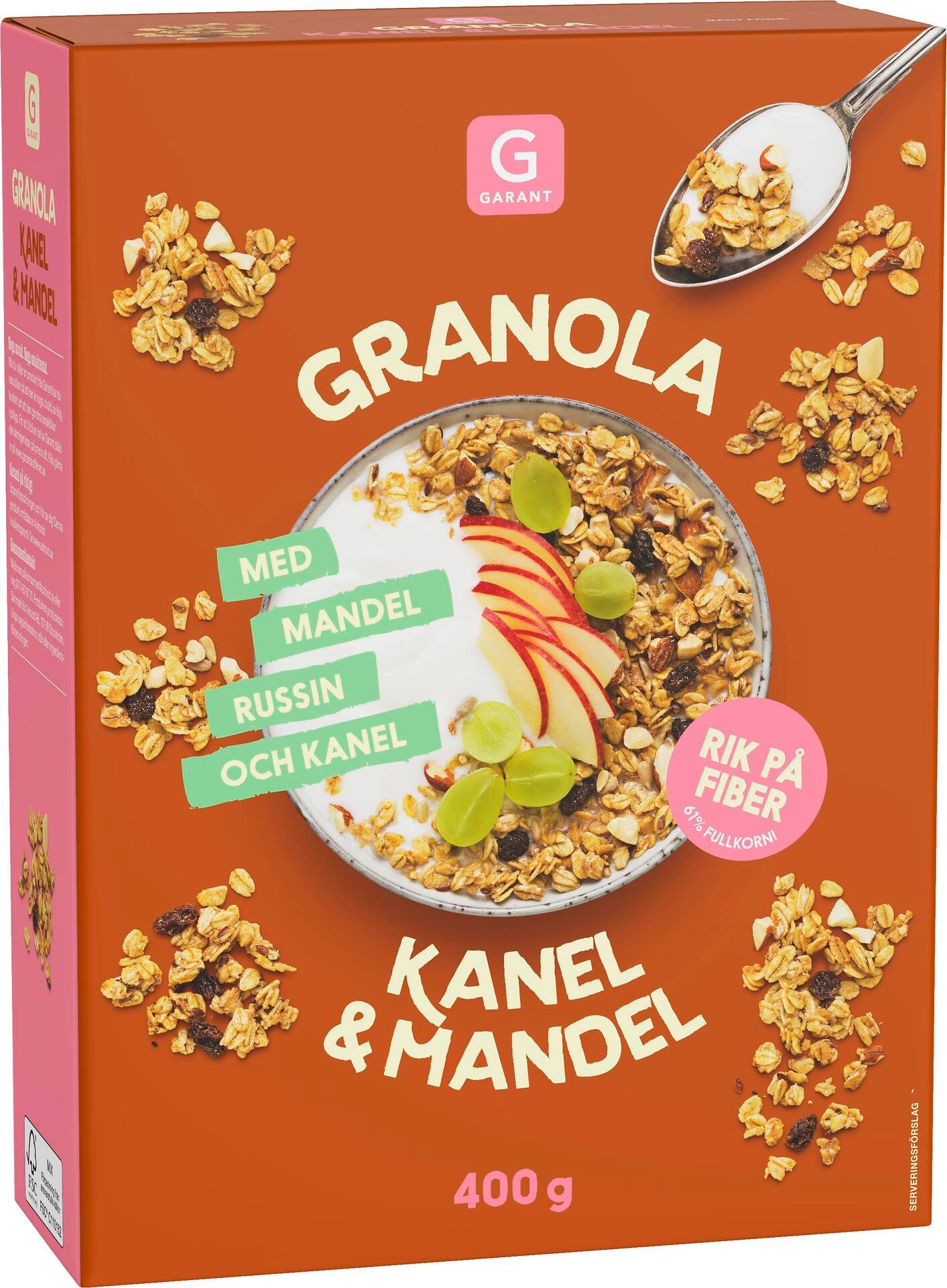 Garant Granola Kanel & Mandel 400 g