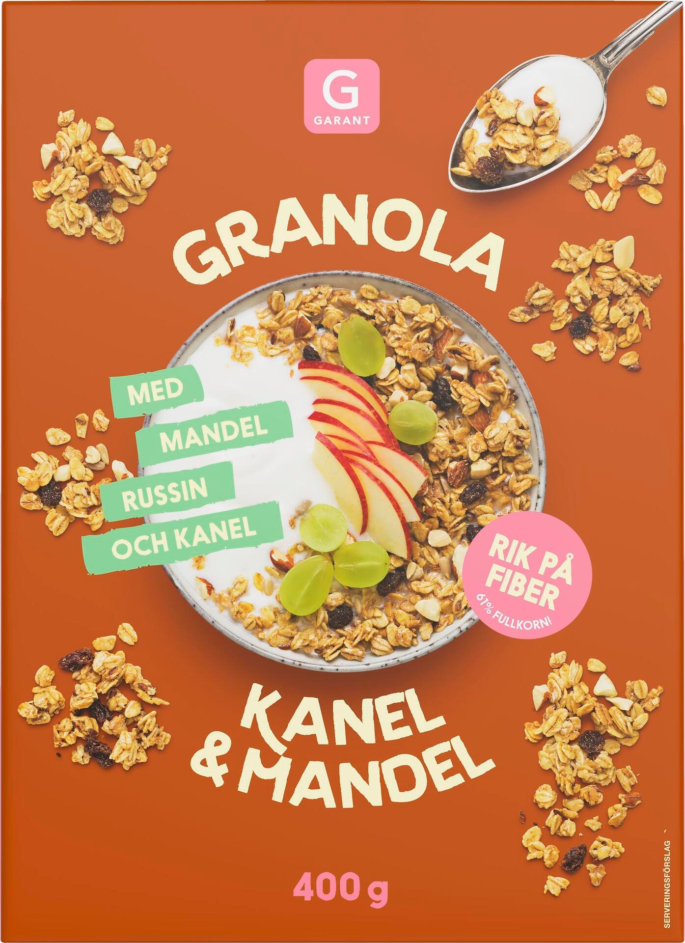 Garant Granola Kanel & Mandel 400 g