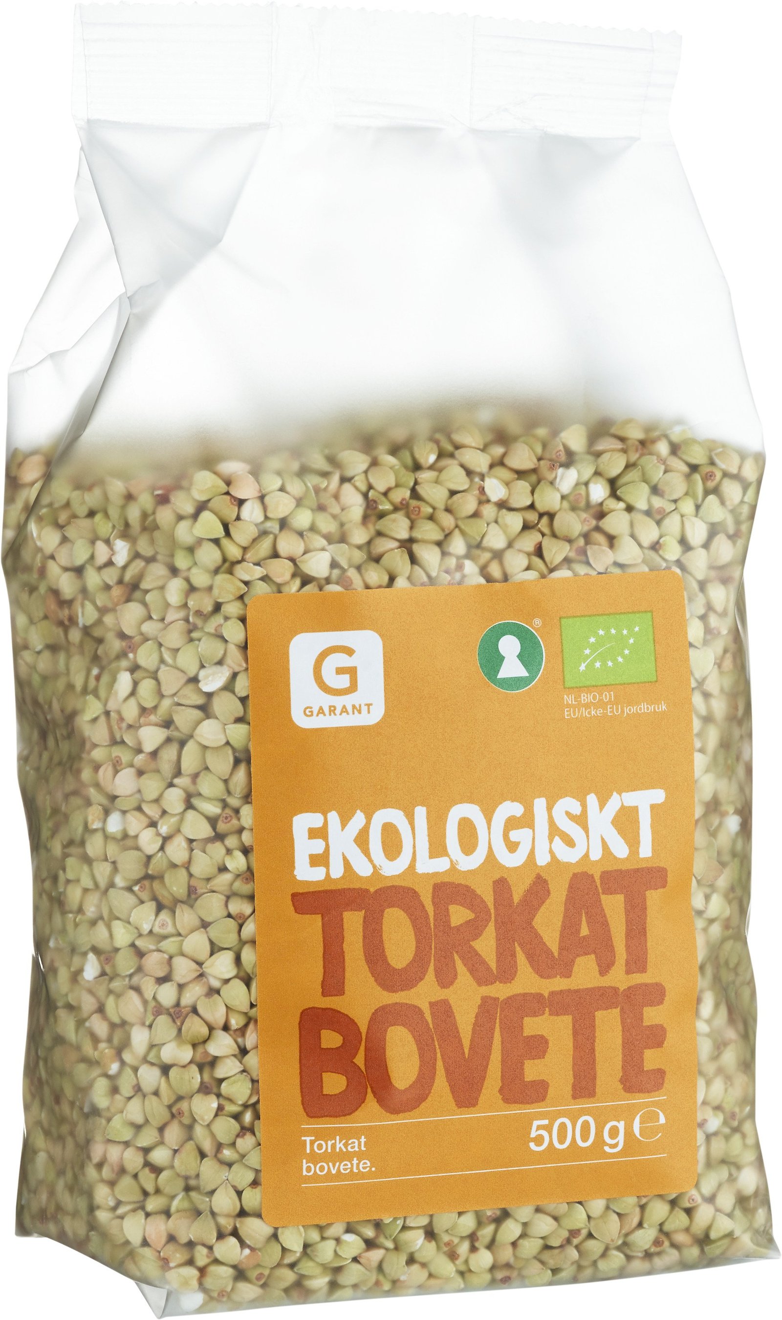 Garant Ekologiskt Torkat Bovete 500 g