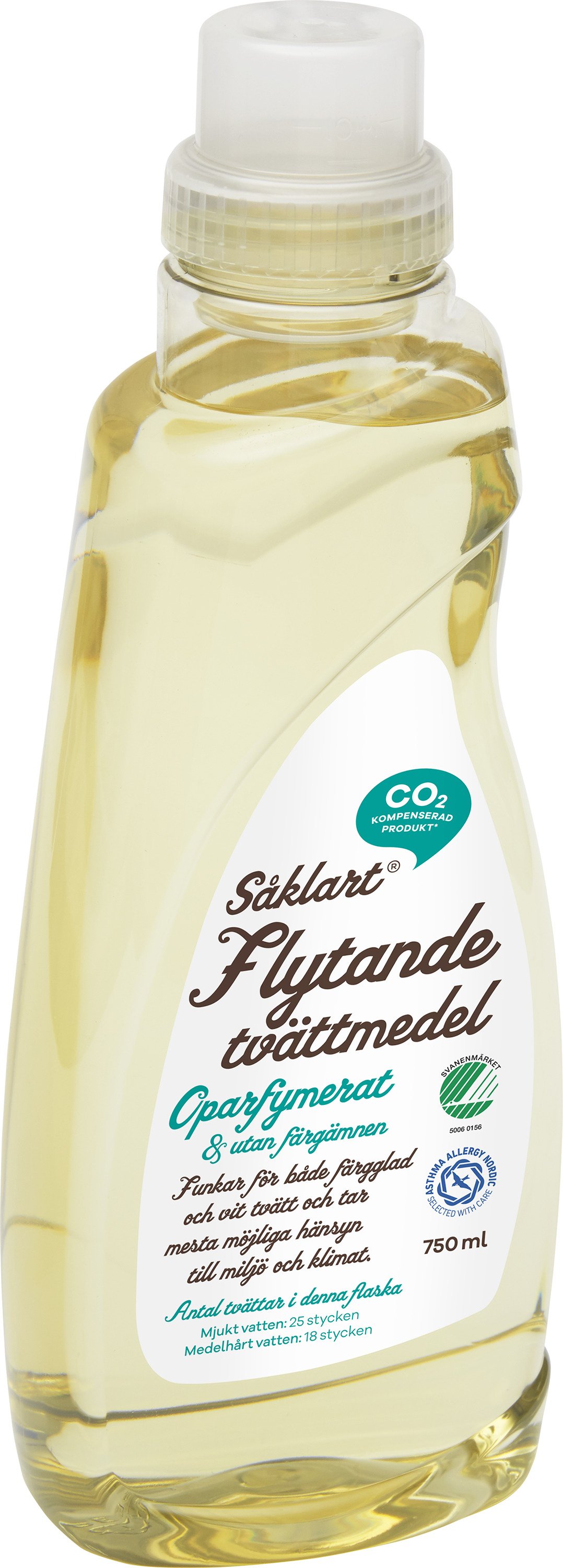 Såklart Flytande Tvättmedel 750 ml