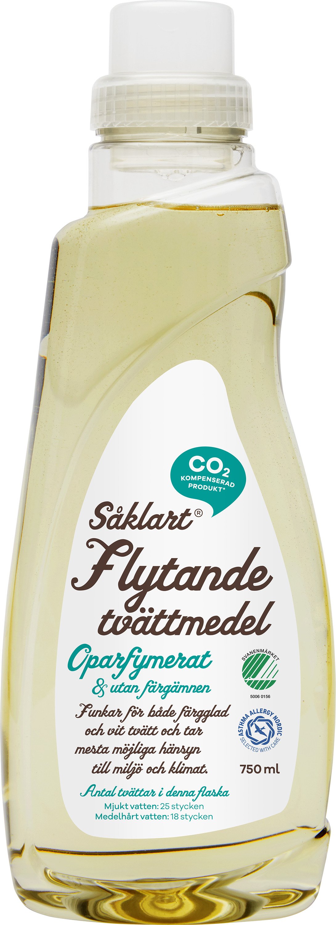 Såklart Flytande Tvättmedel 750 ml