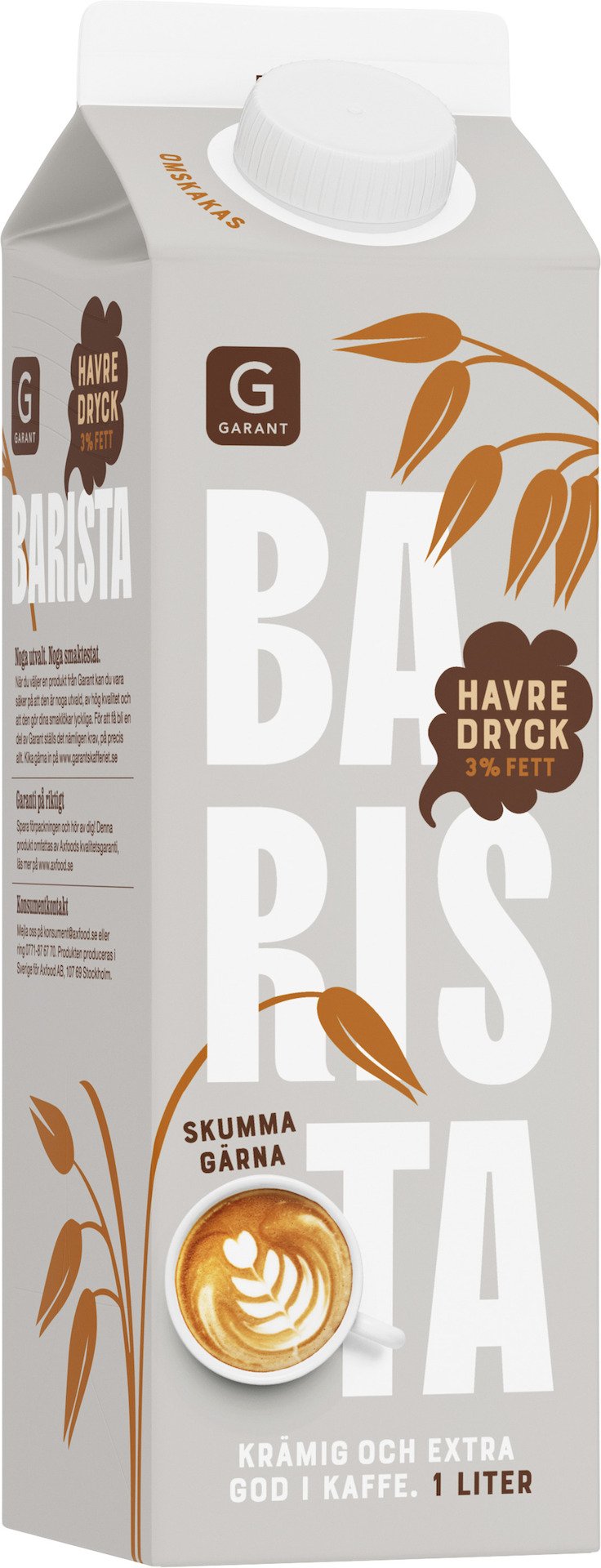 Garant Havredryck Kaffe 1L