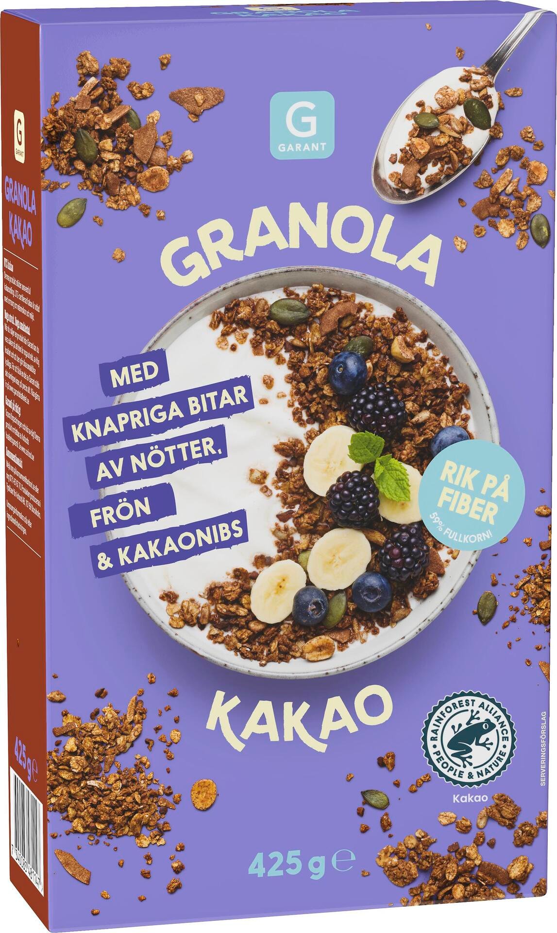 Garant Granola Choklad 425 g