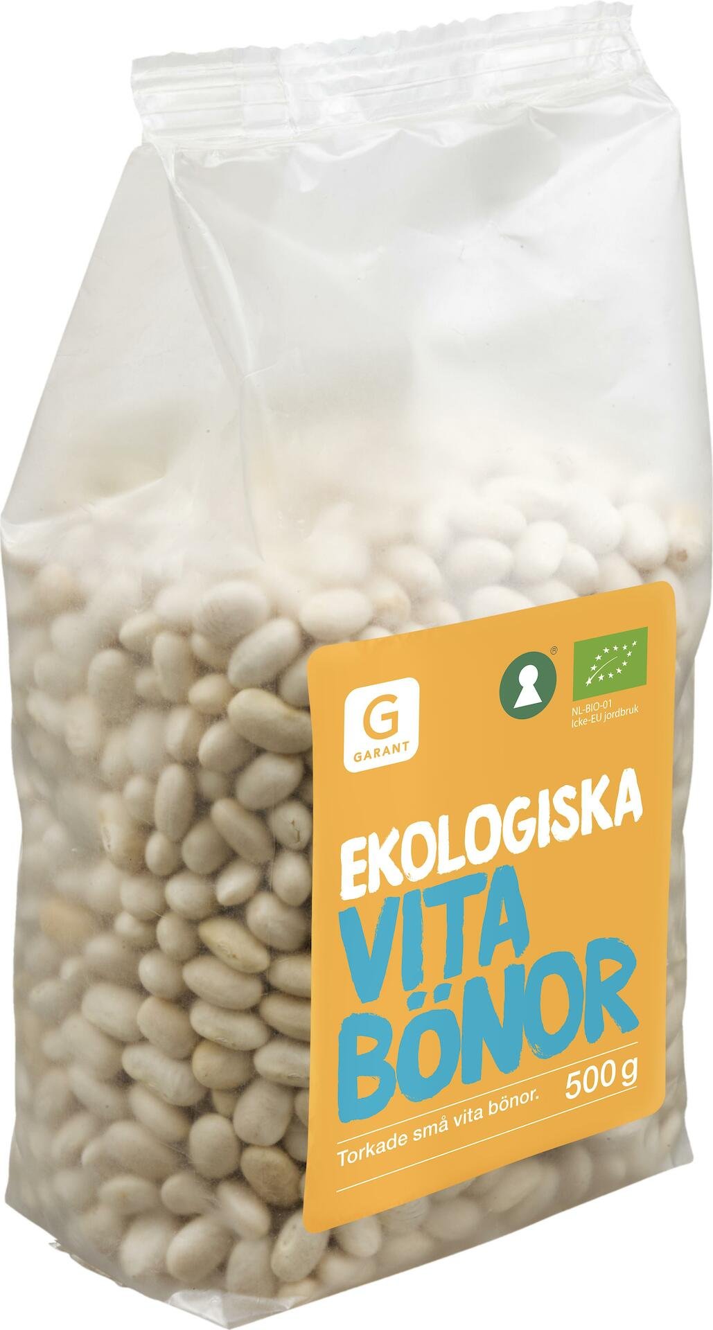 Garant Ekologiska Vita Bönor 500g