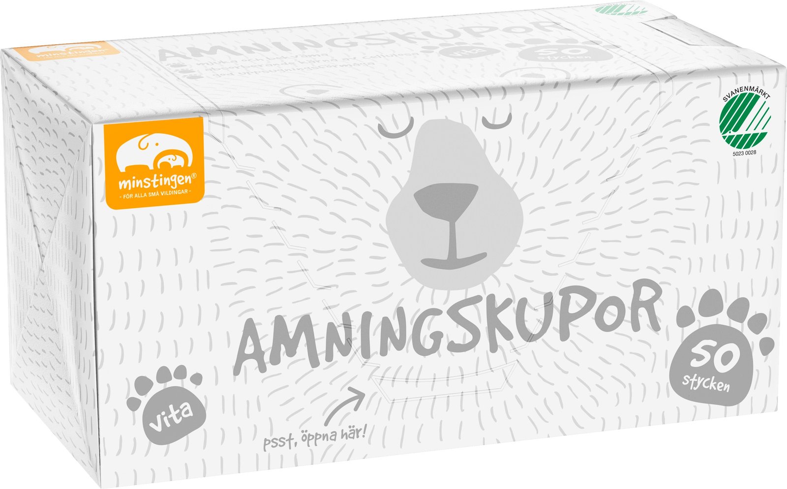 Minstingen Amningskupor 50 st