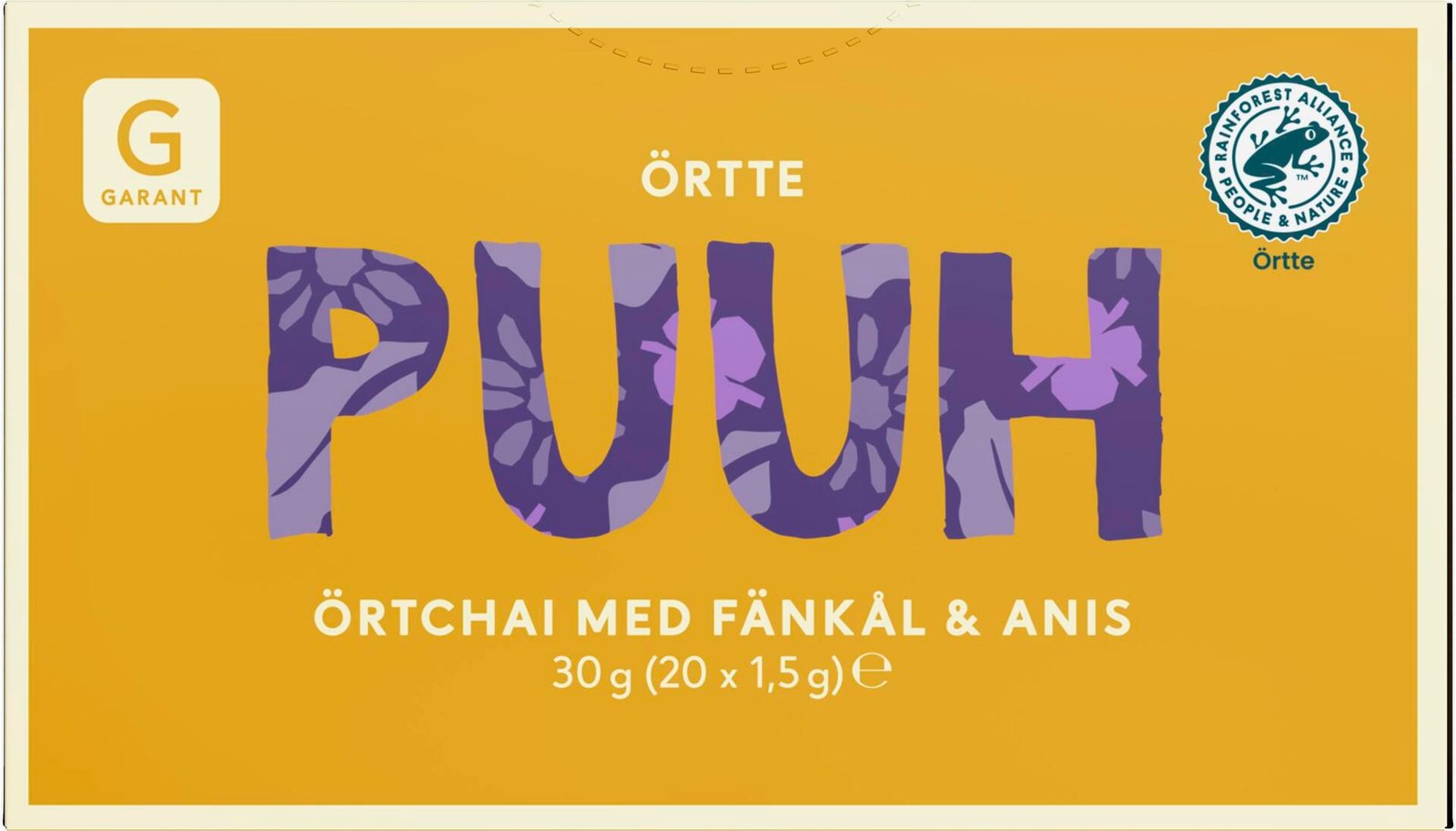 Garant Örtte med Fänkål & Anis 20 st