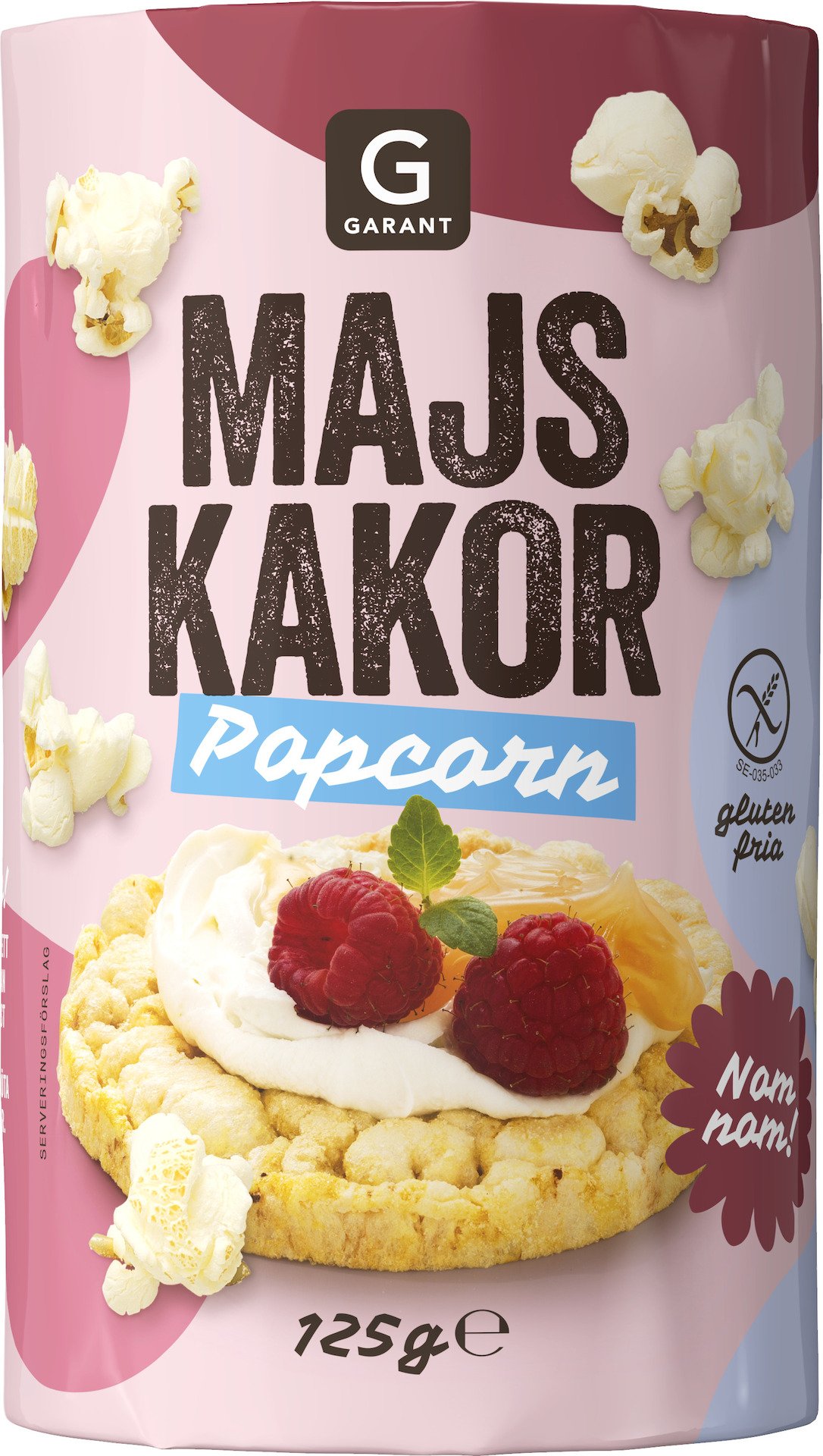Garant Majskakor Popcorn 125 g