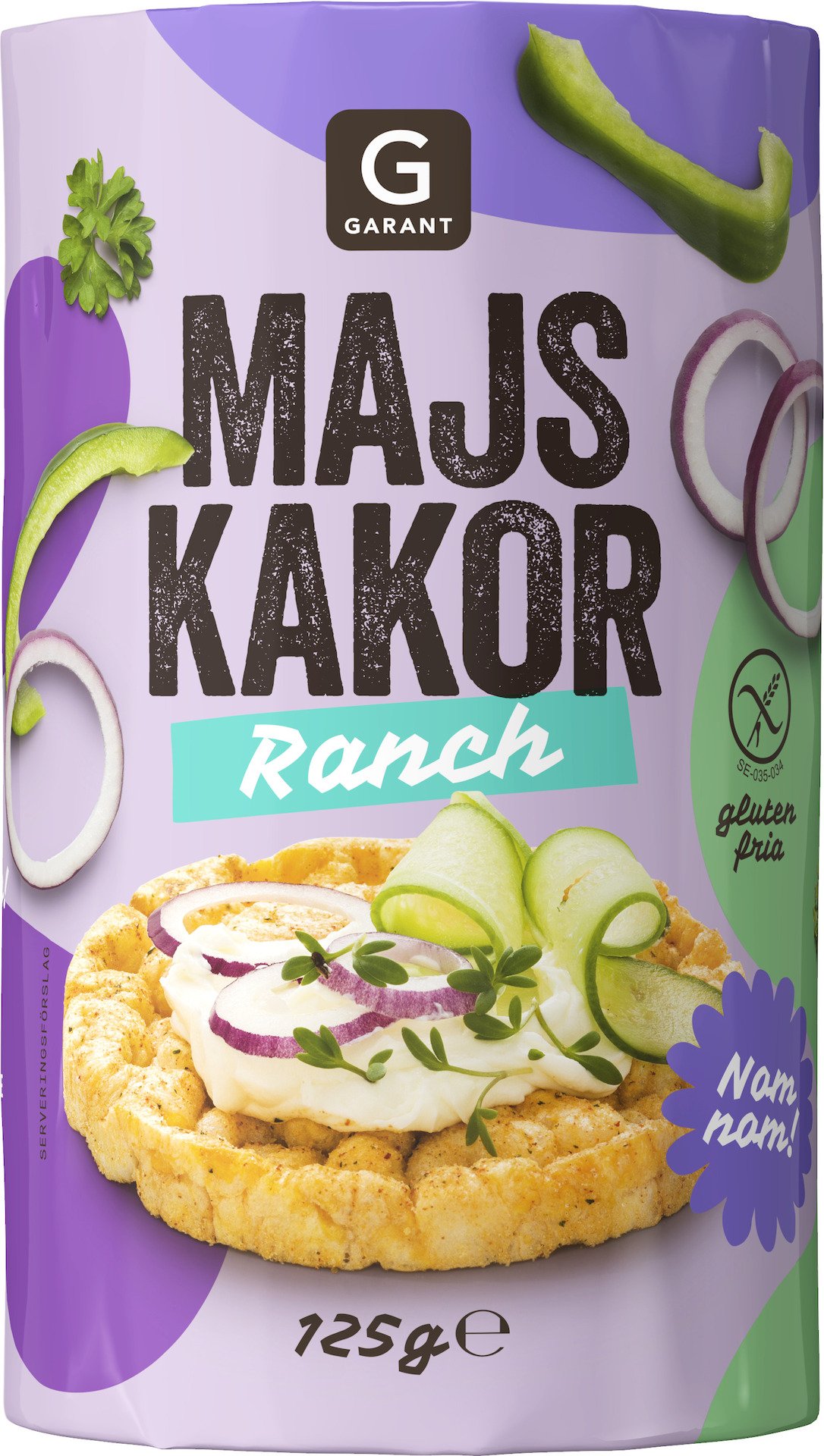 Garant Majskakor Ranch 125 g