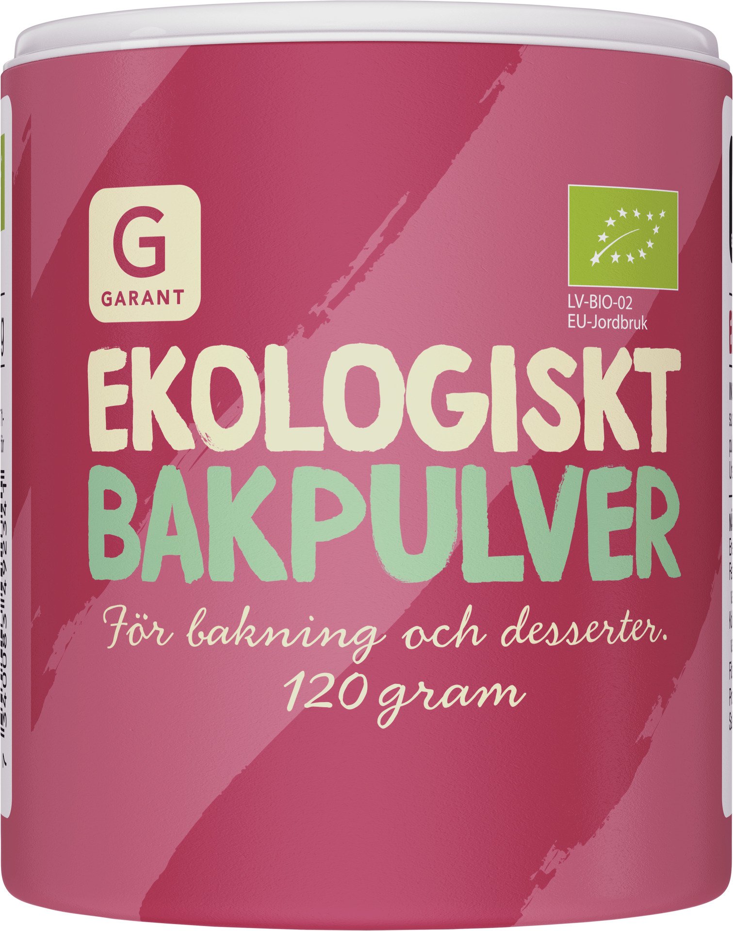 Garant Ekologiskt Bakpulver 120 g