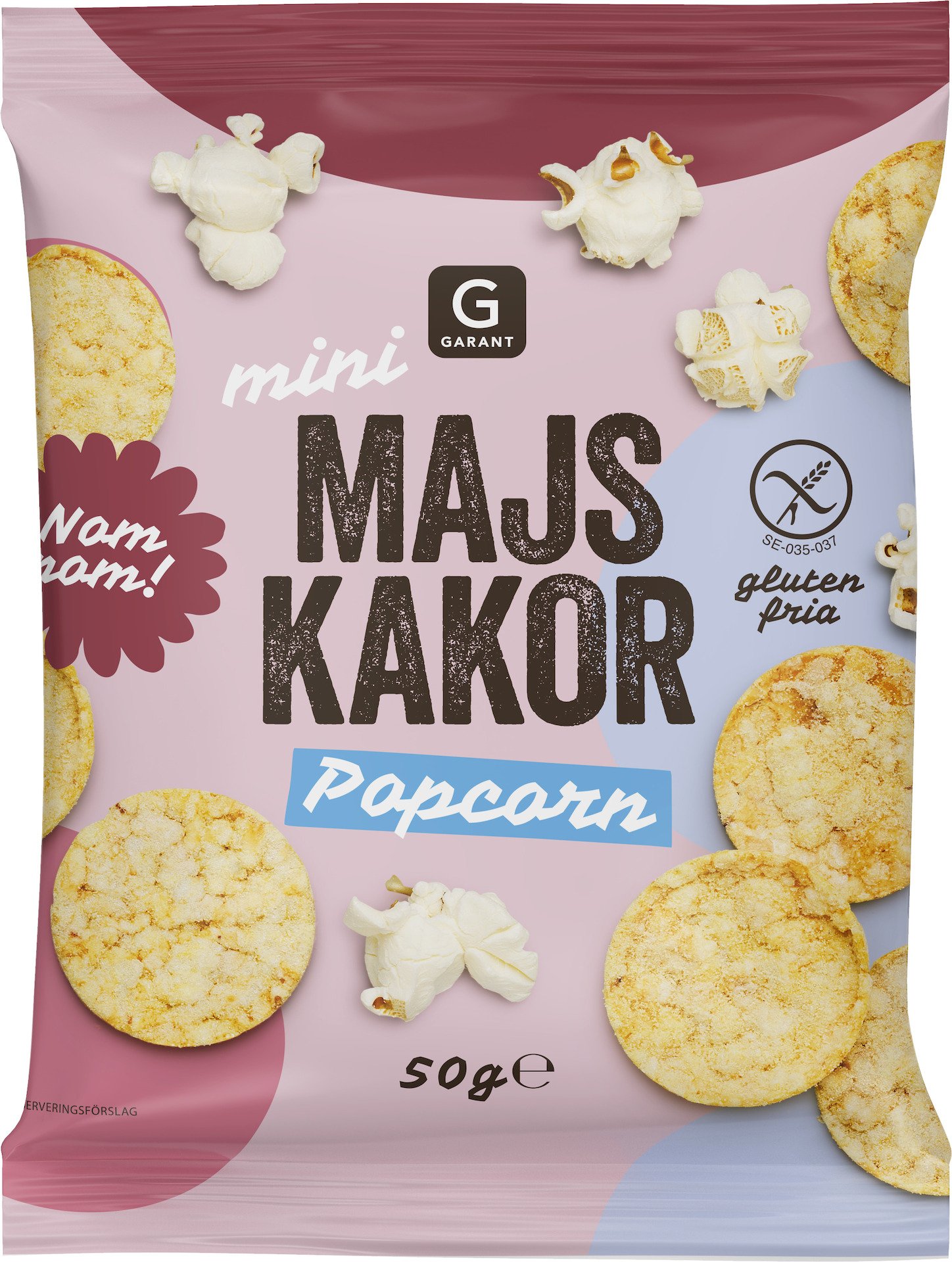 Garant Minimajskakor Popcorn 50 g