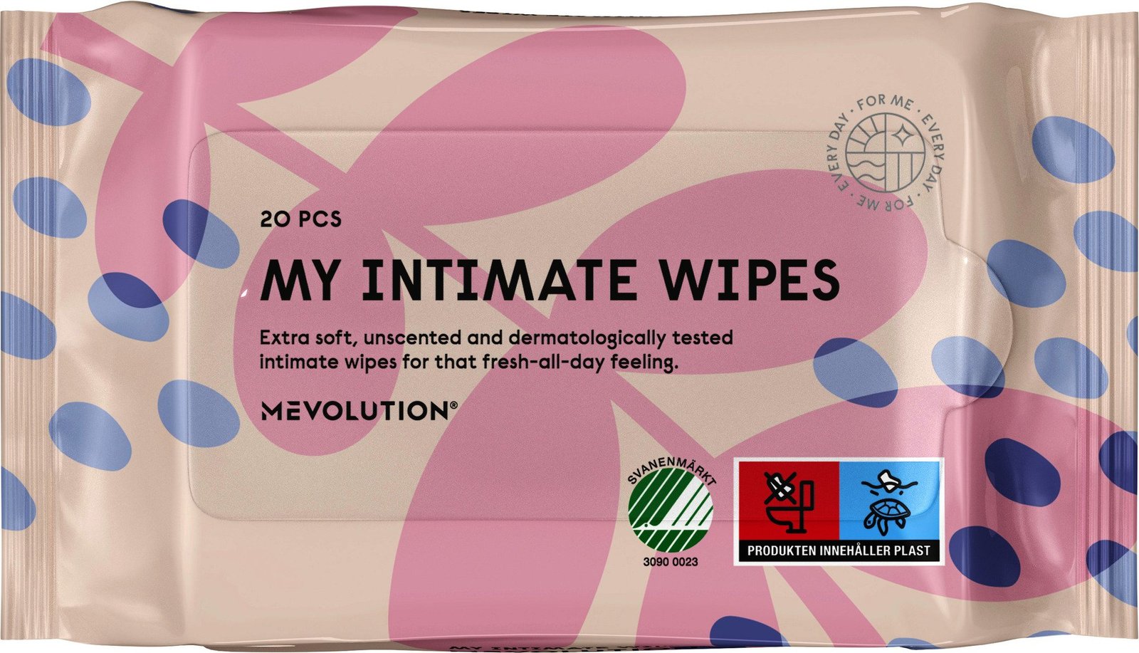 Mevolution My intimate wipes 20st