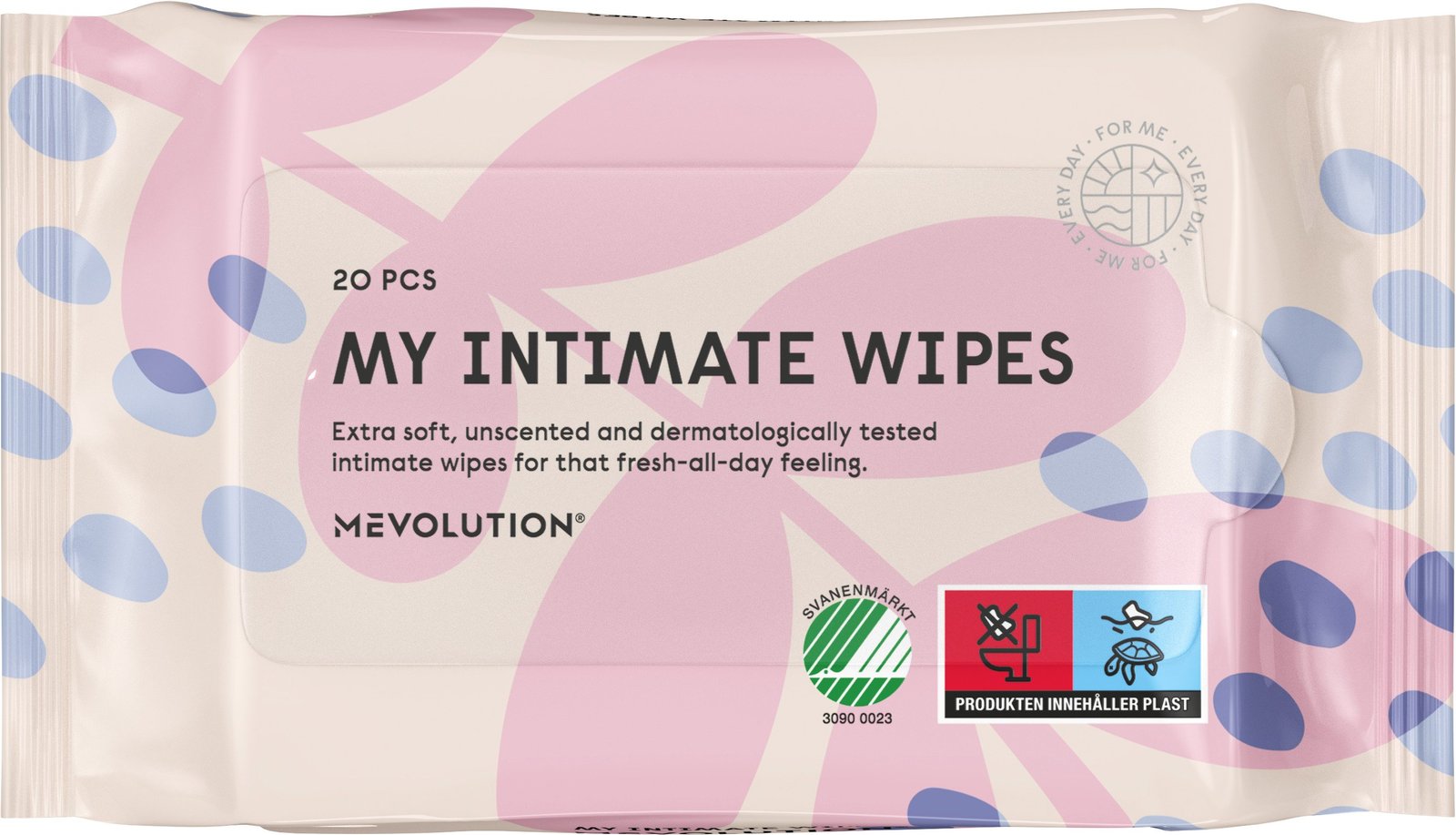 Mevolution My intimate wipes 20st