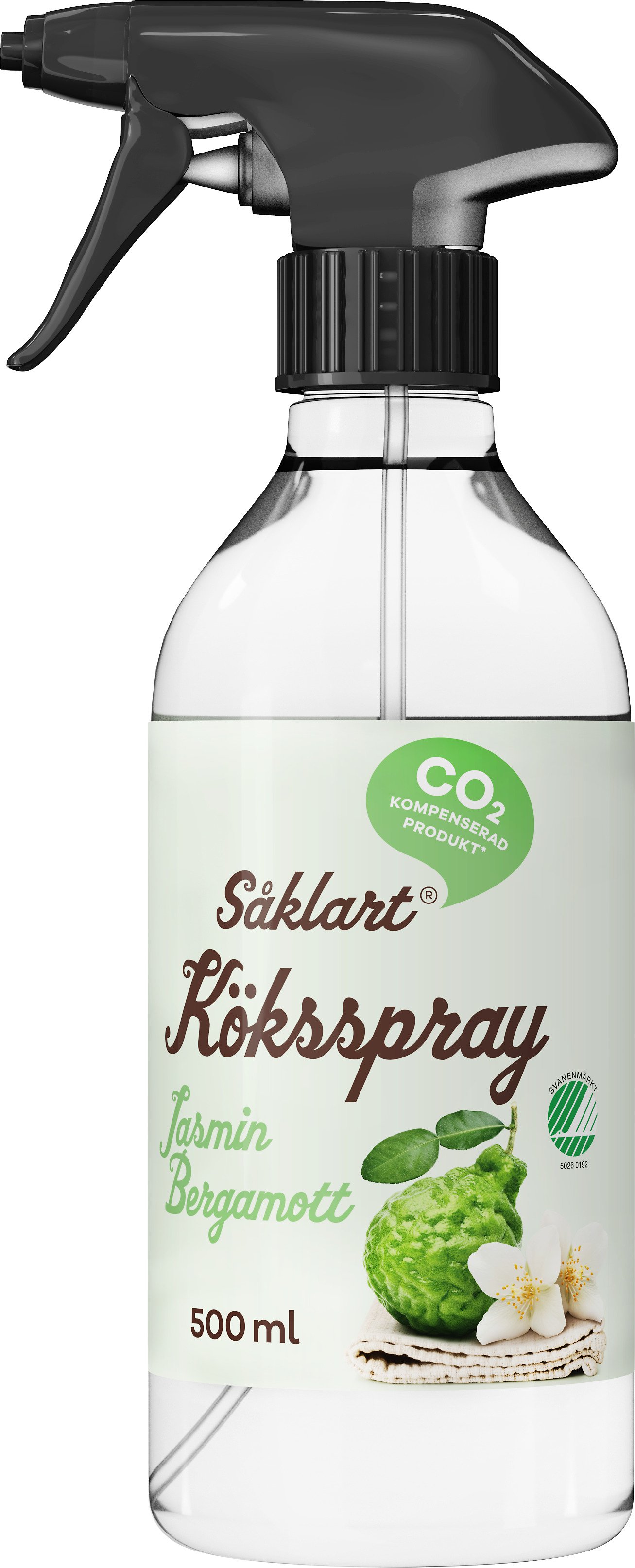 Såklart Köksspray Jasmine & Bergamott 500ml