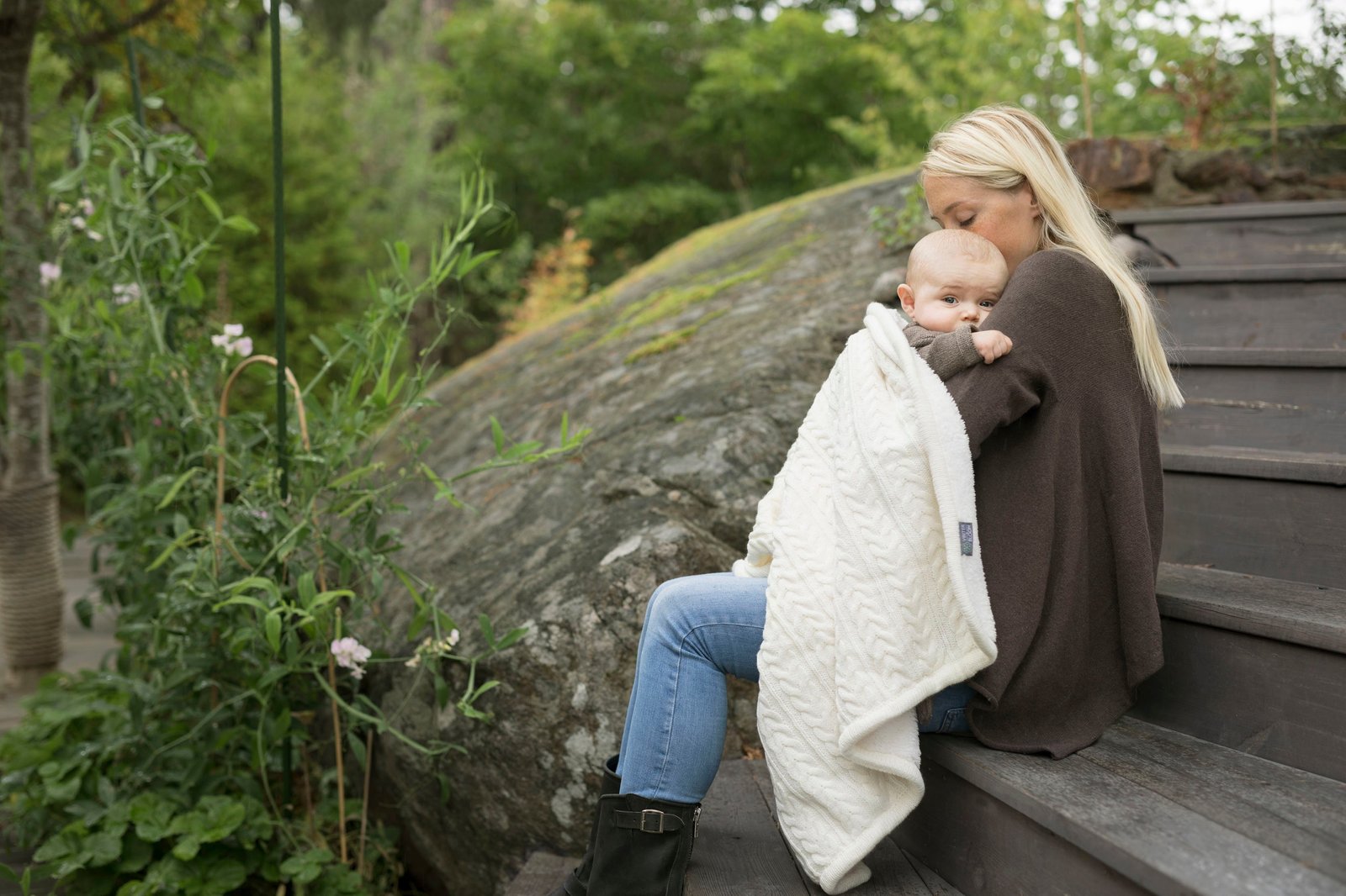 Vinter & Bloom Filt Cuddly Ivory