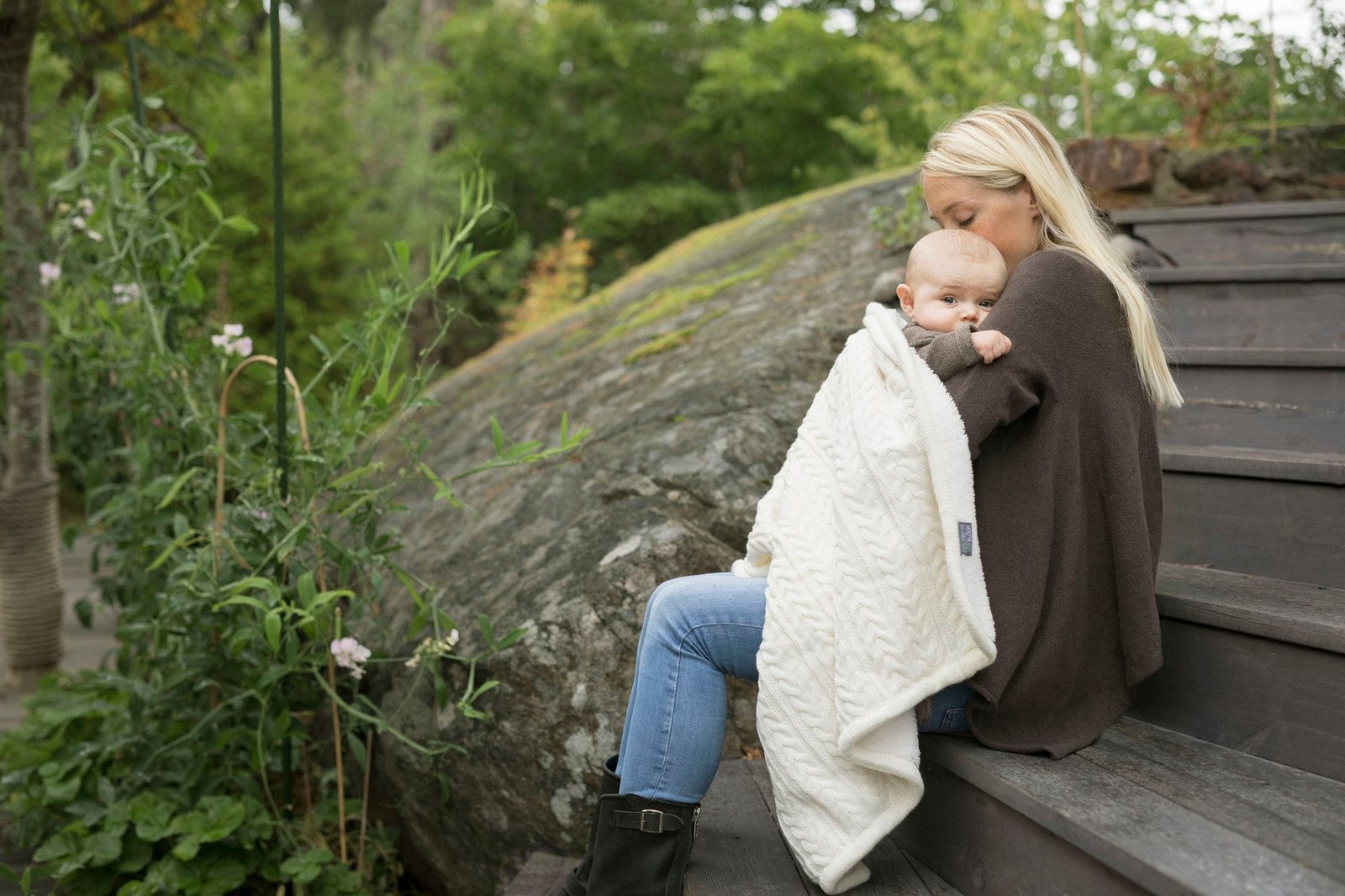 Vinter & Bloom Filt Cuddly Ivory