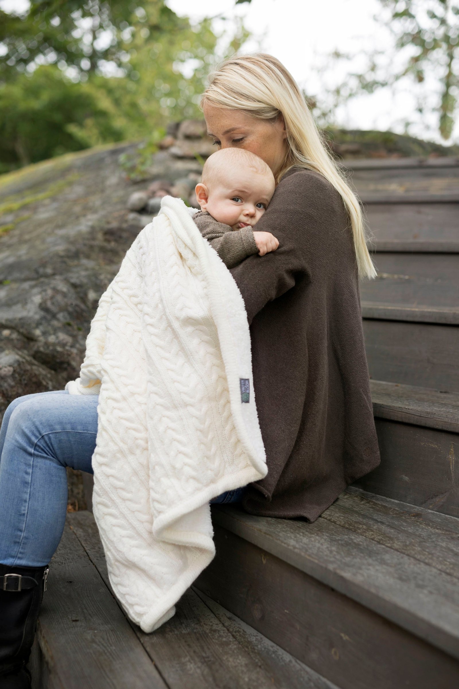 Vinter & Bloom Filt Cuddly Ivory