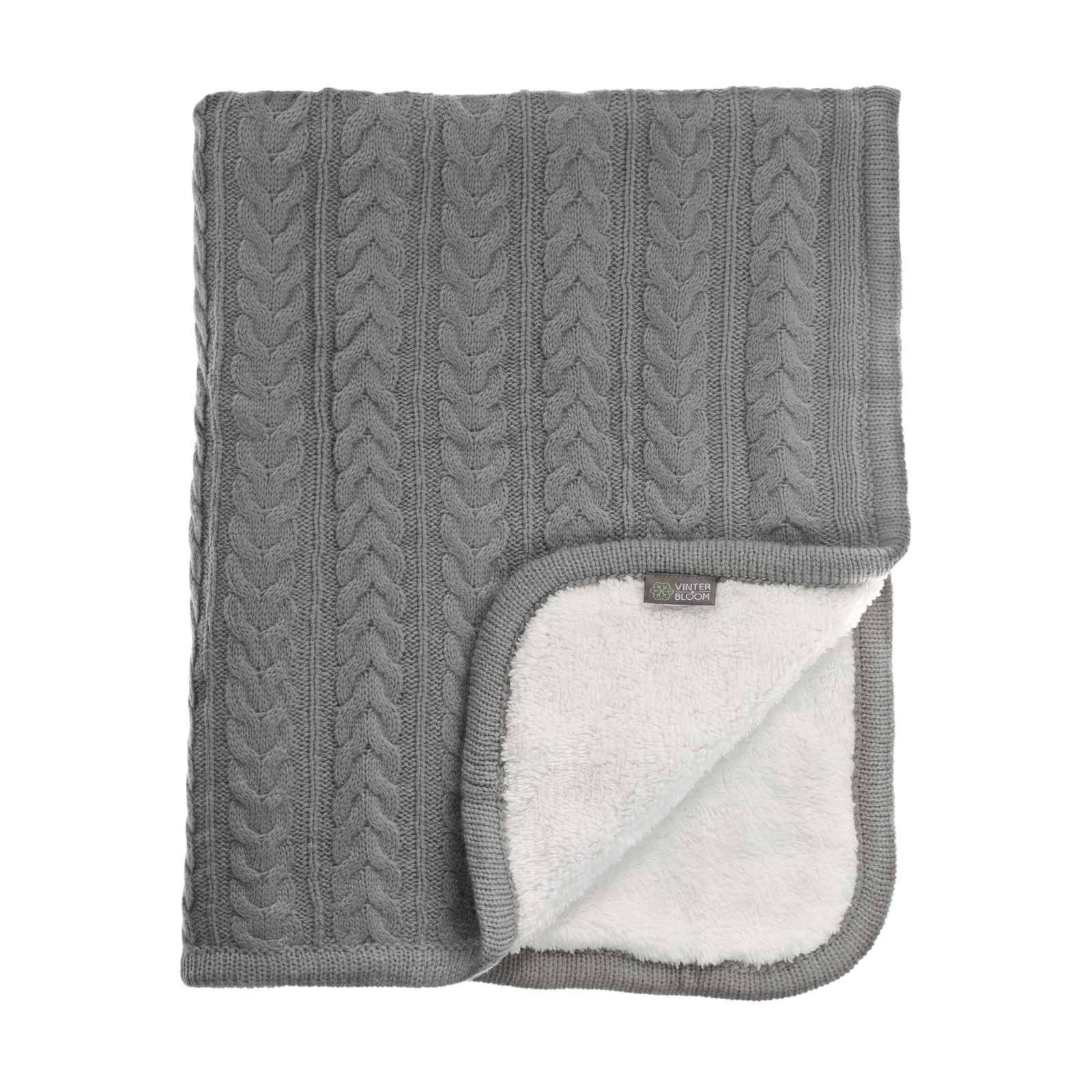 Vinter & Bloom Filt Cuddly Dove Grey 1 st