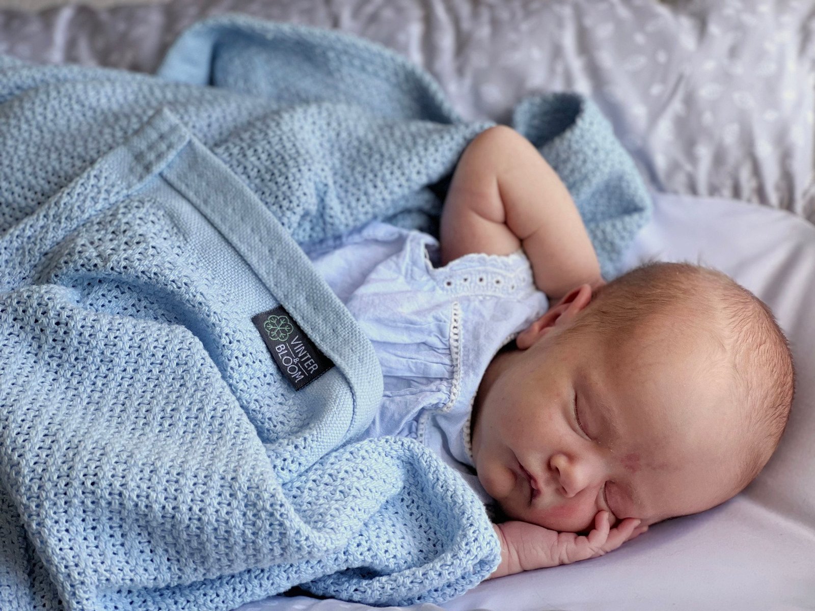 Vinter & Bloom Filt Soft Grid EKO True Blue 1 st