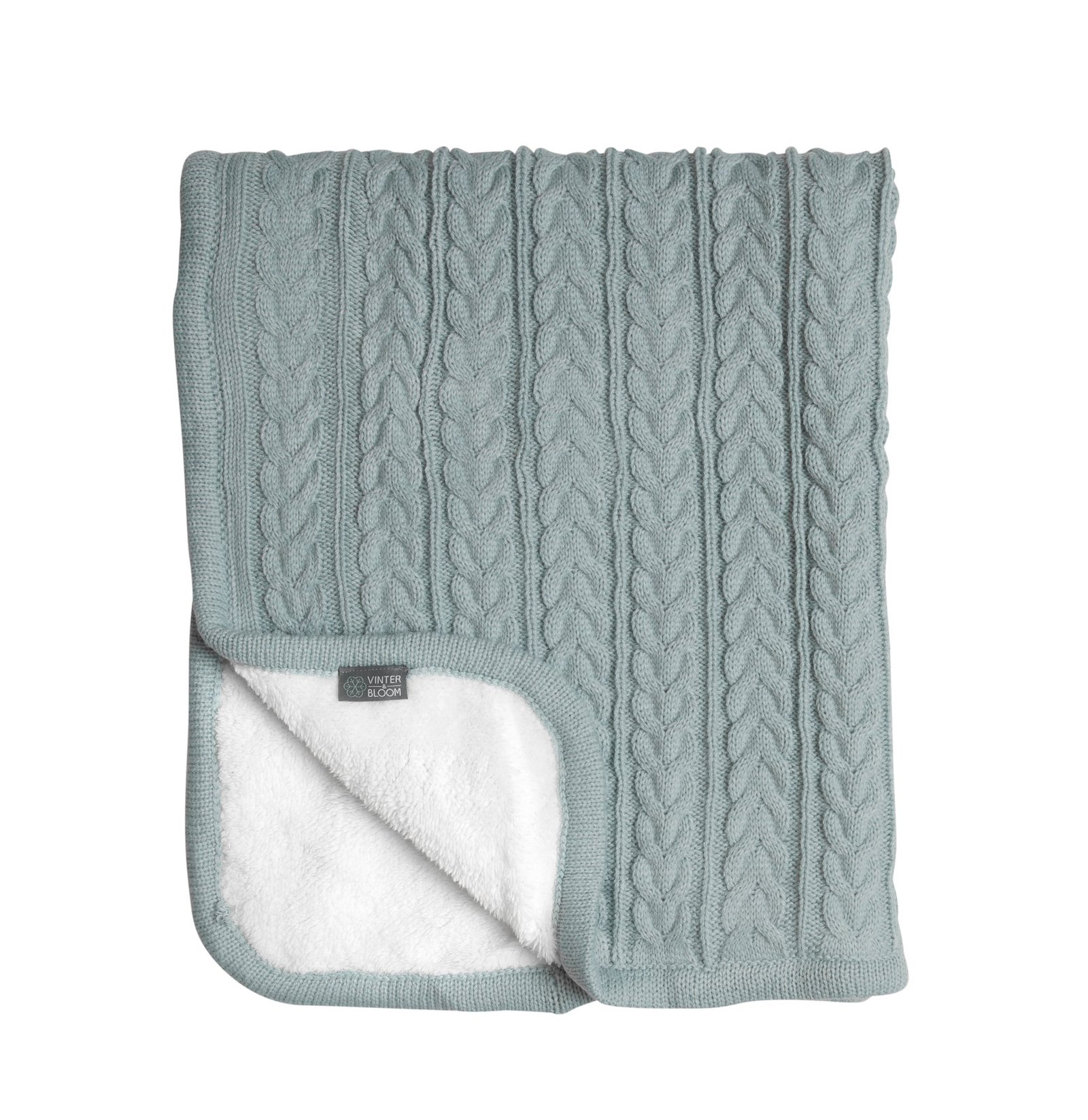 Vinter & Bloom Filt Cuddly Sage Green